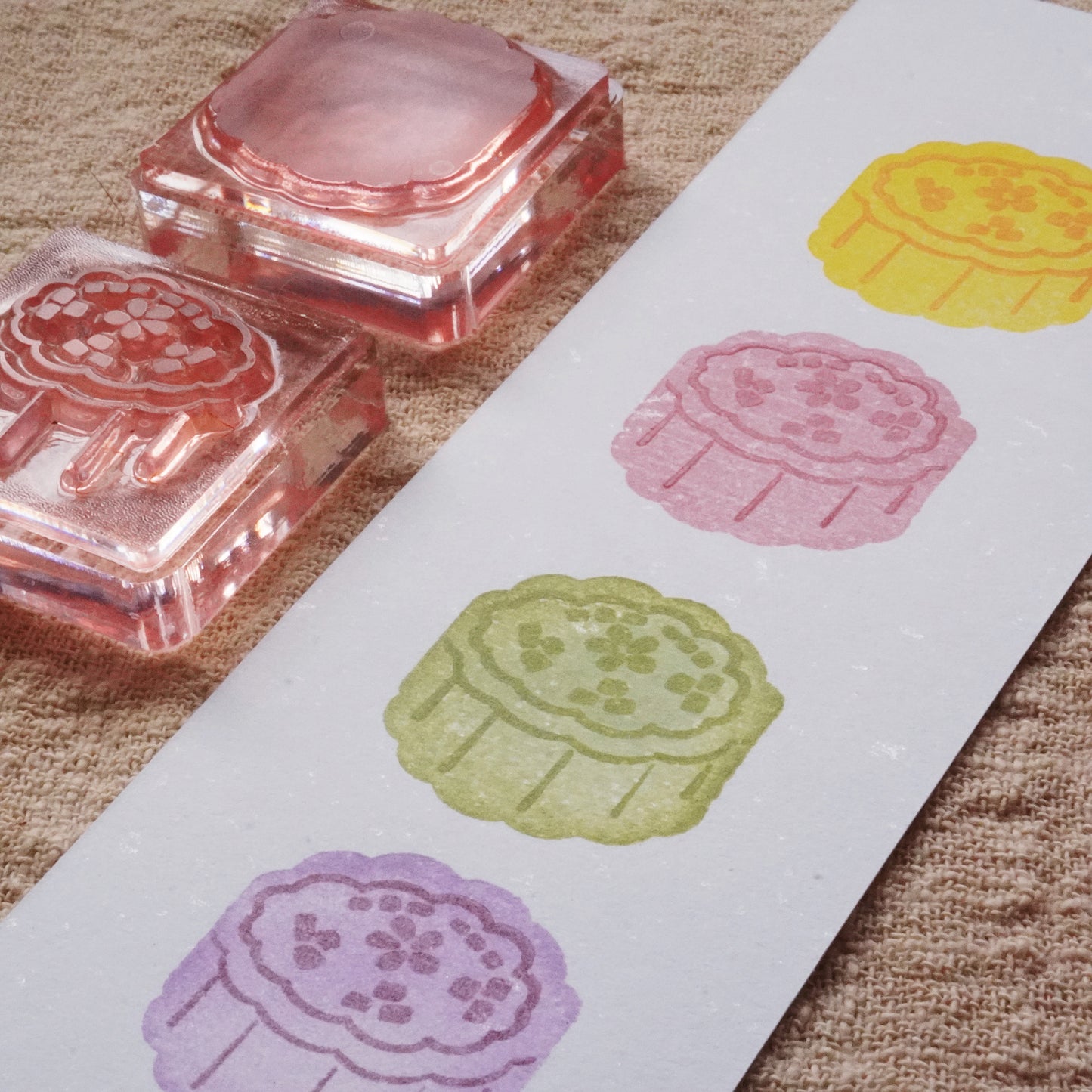 Mooncake Clear Stamp Set