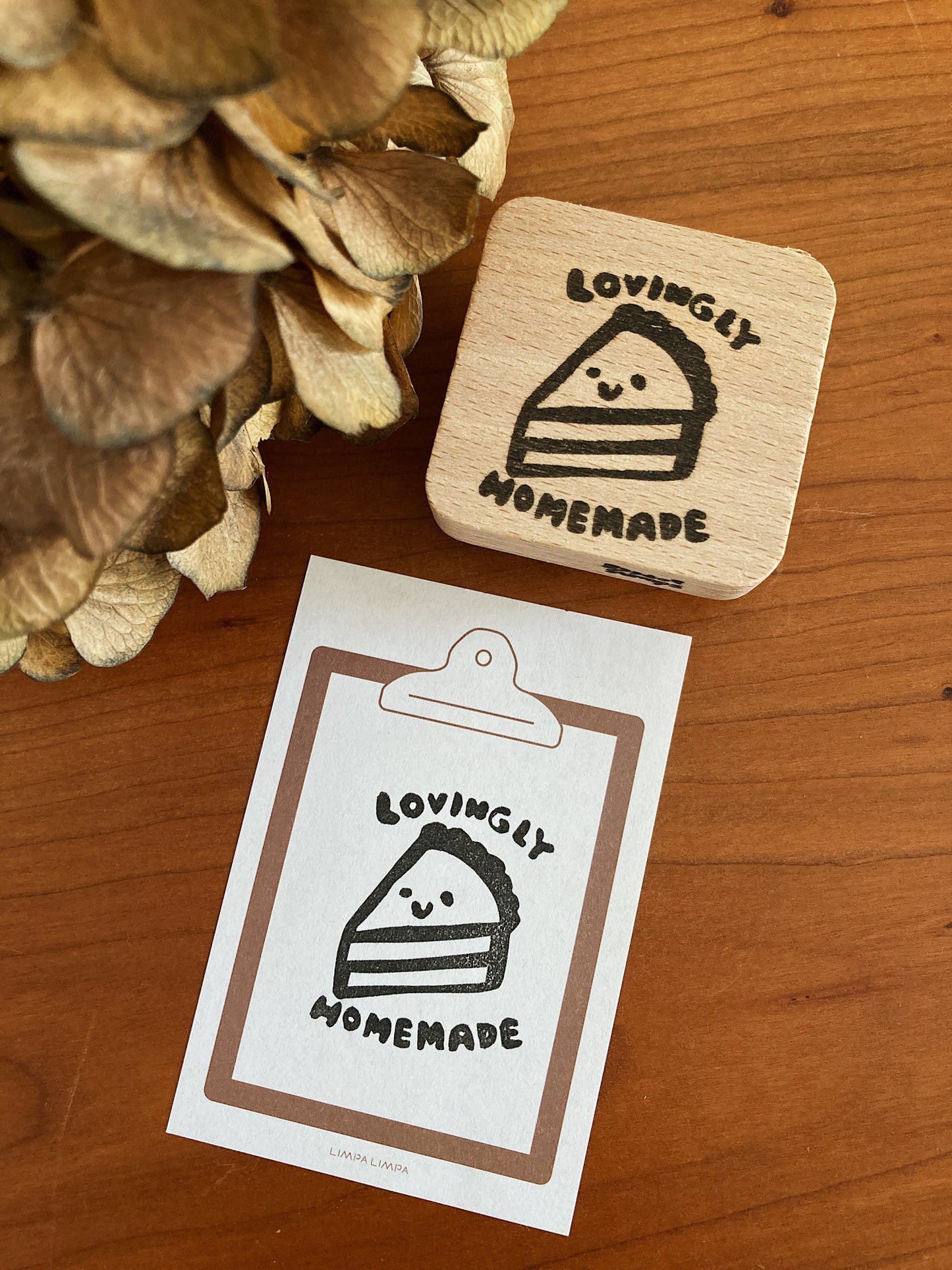 Lovingly Homemade Cake Stamp