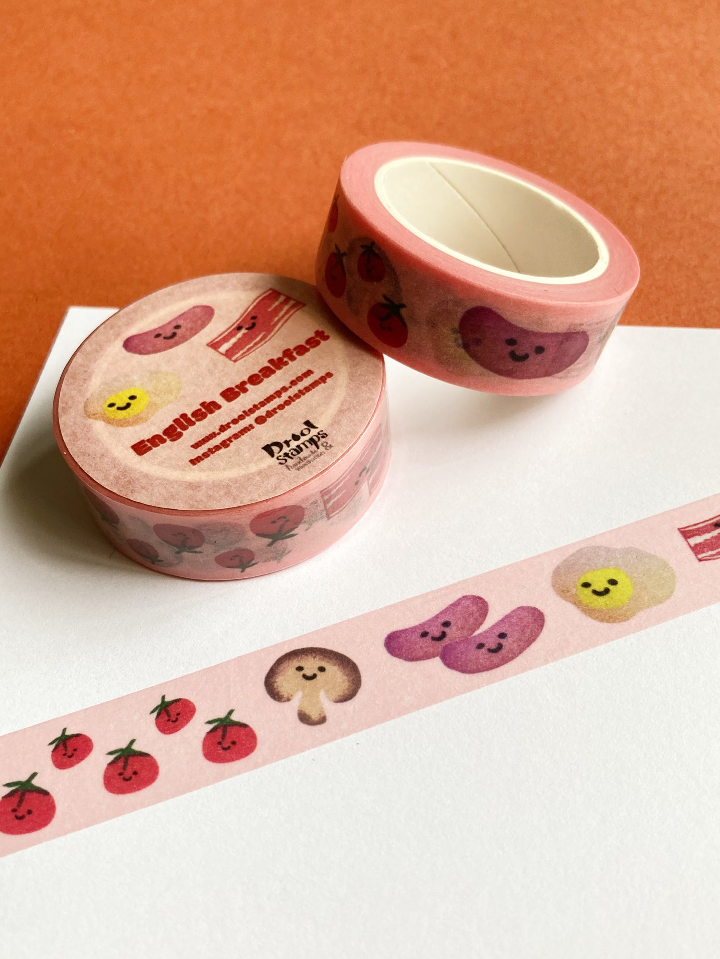 English Breakfast Washi Tape