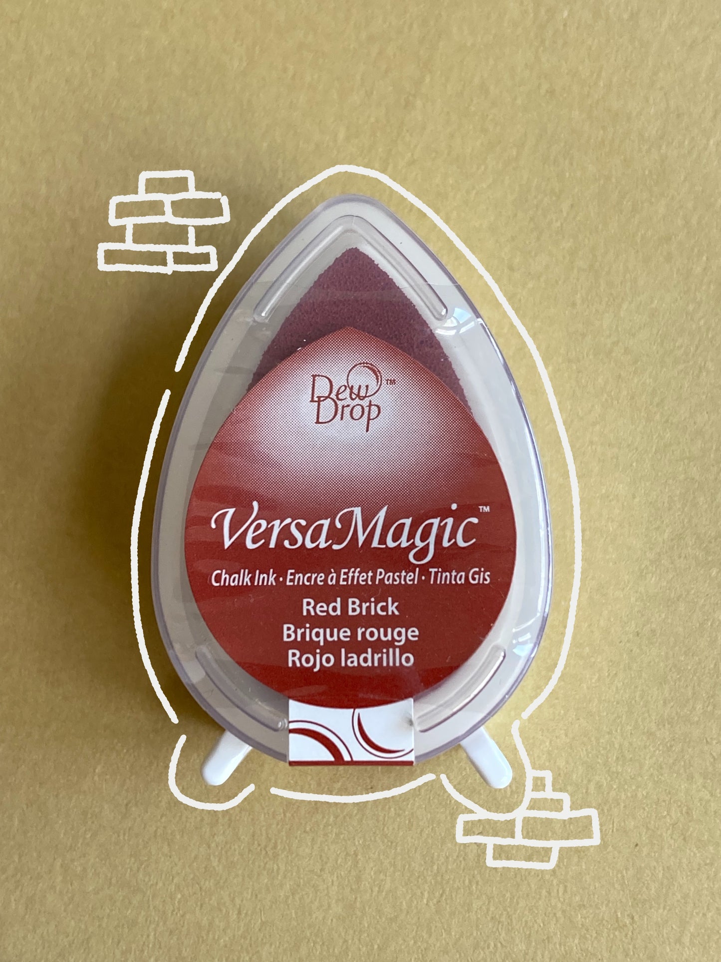 VersaMagic Ink Pad- Red Brick
