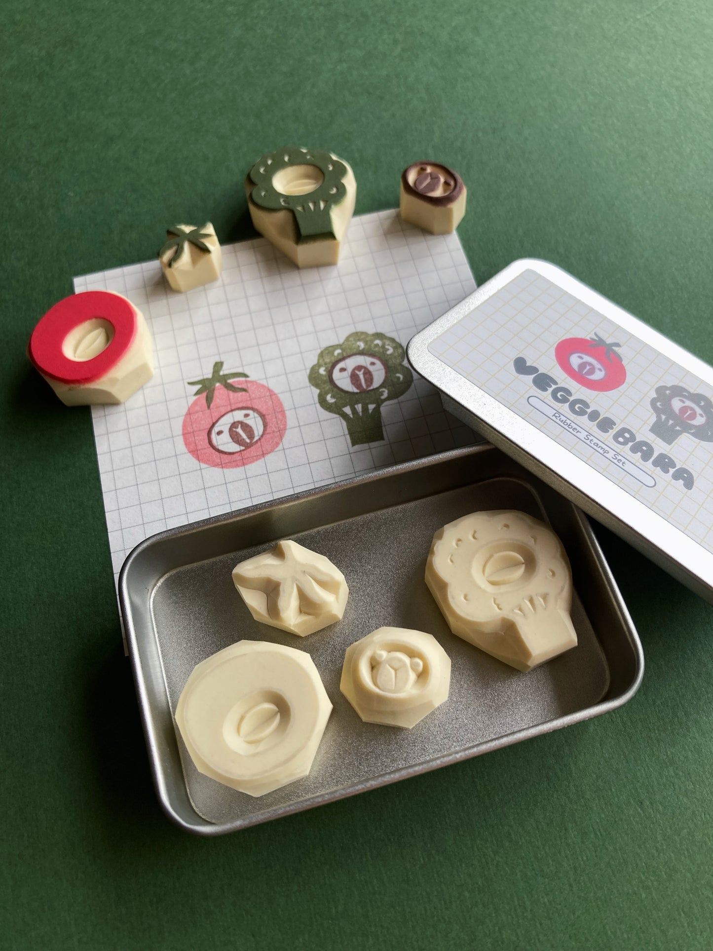 VeggieBara Stamp Set