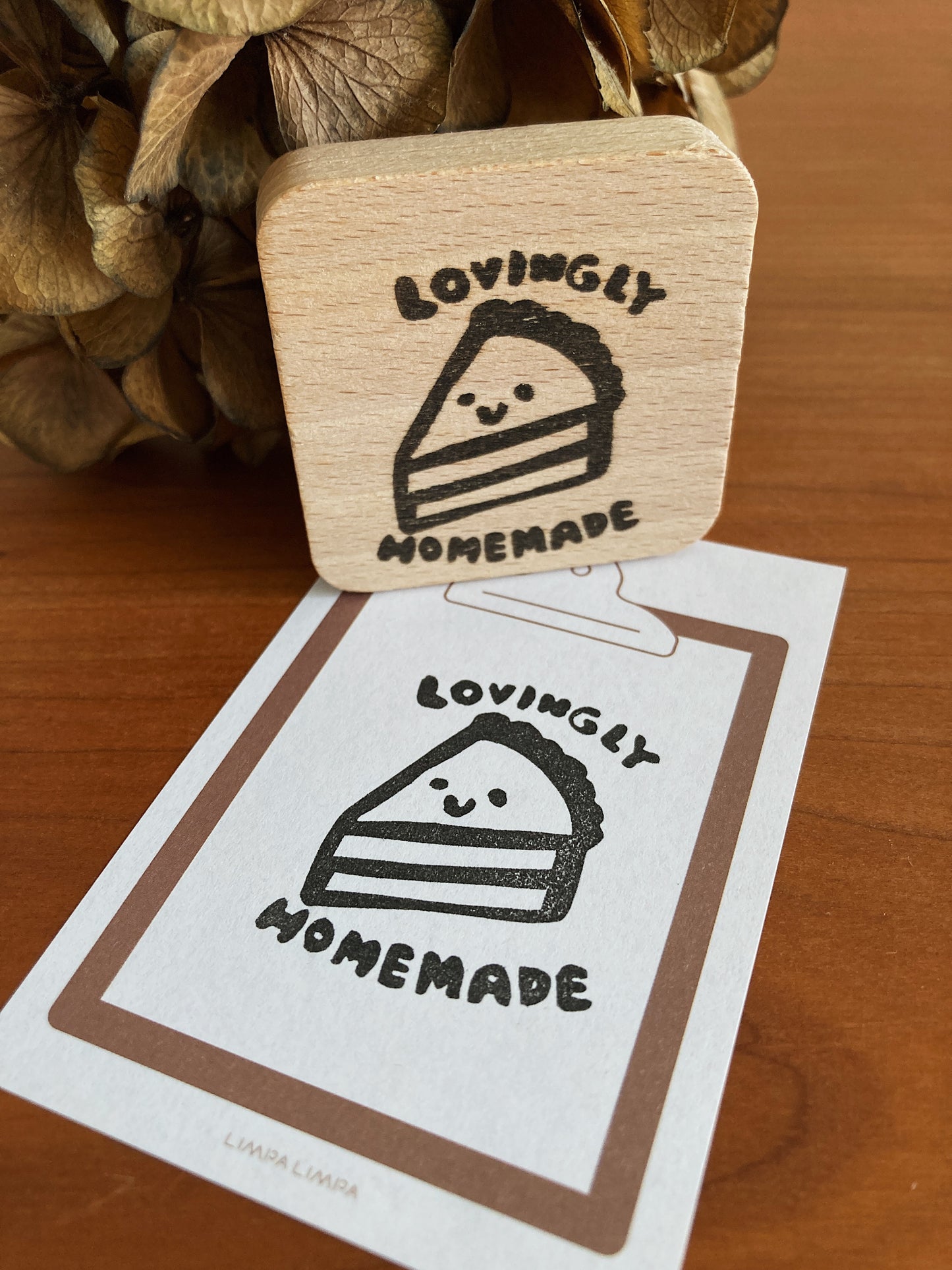 Lovingly Homemade Cake Stamp