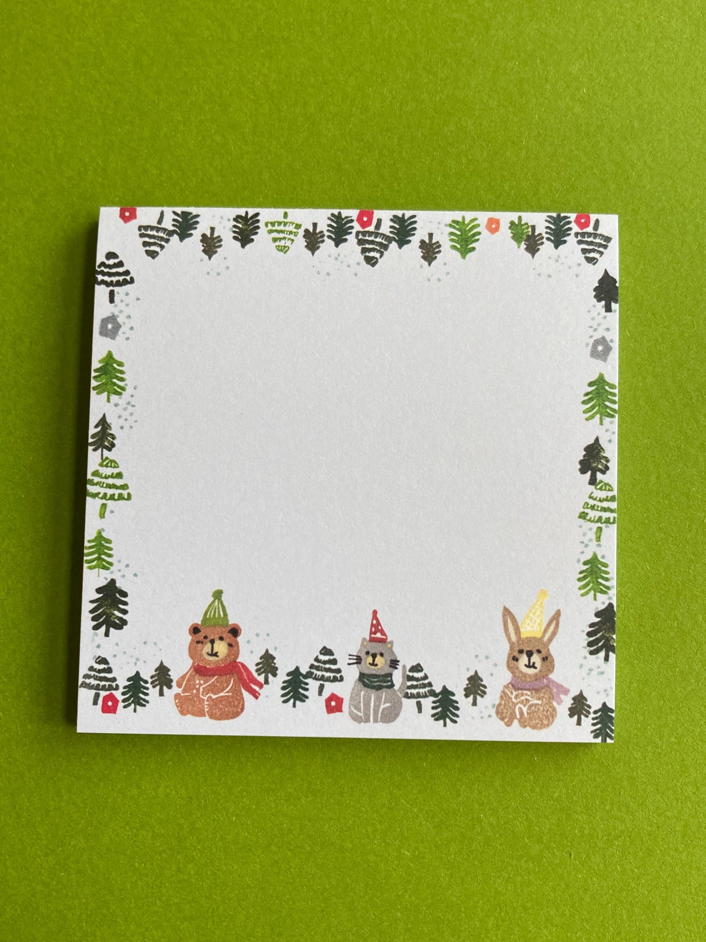 Winter Animal Memo Pad