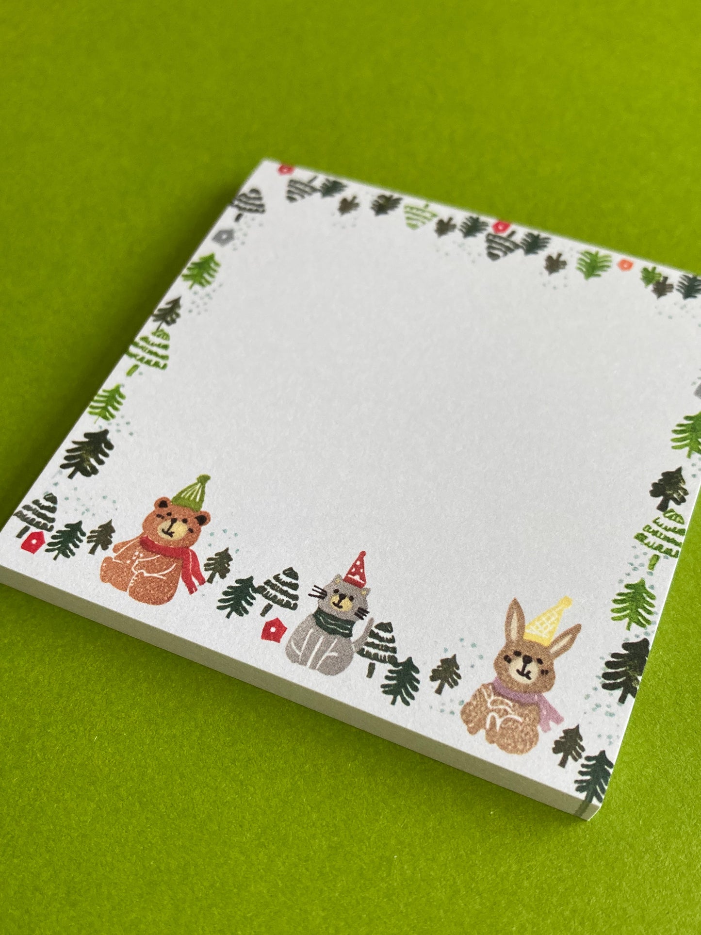 Winter Animal Memo Pad