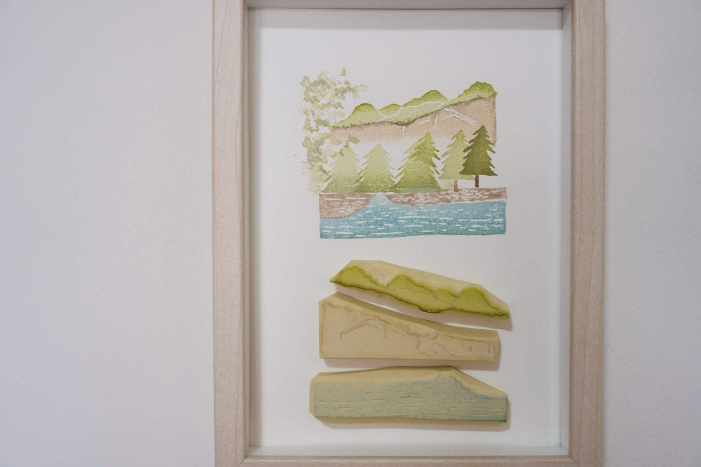 'Spring In Mountains' Frame Art