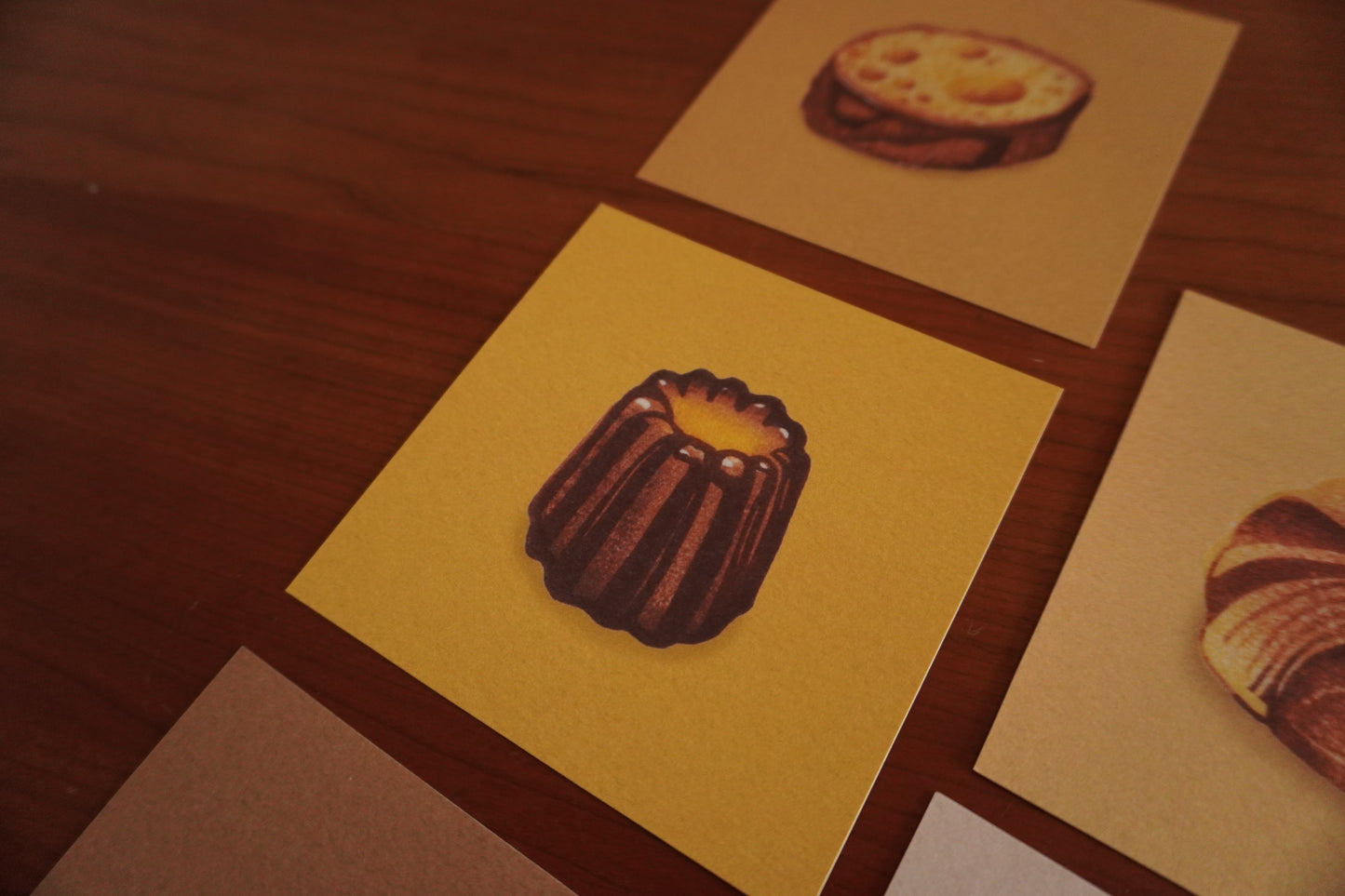 Patisserie Delights Card of 5 Set