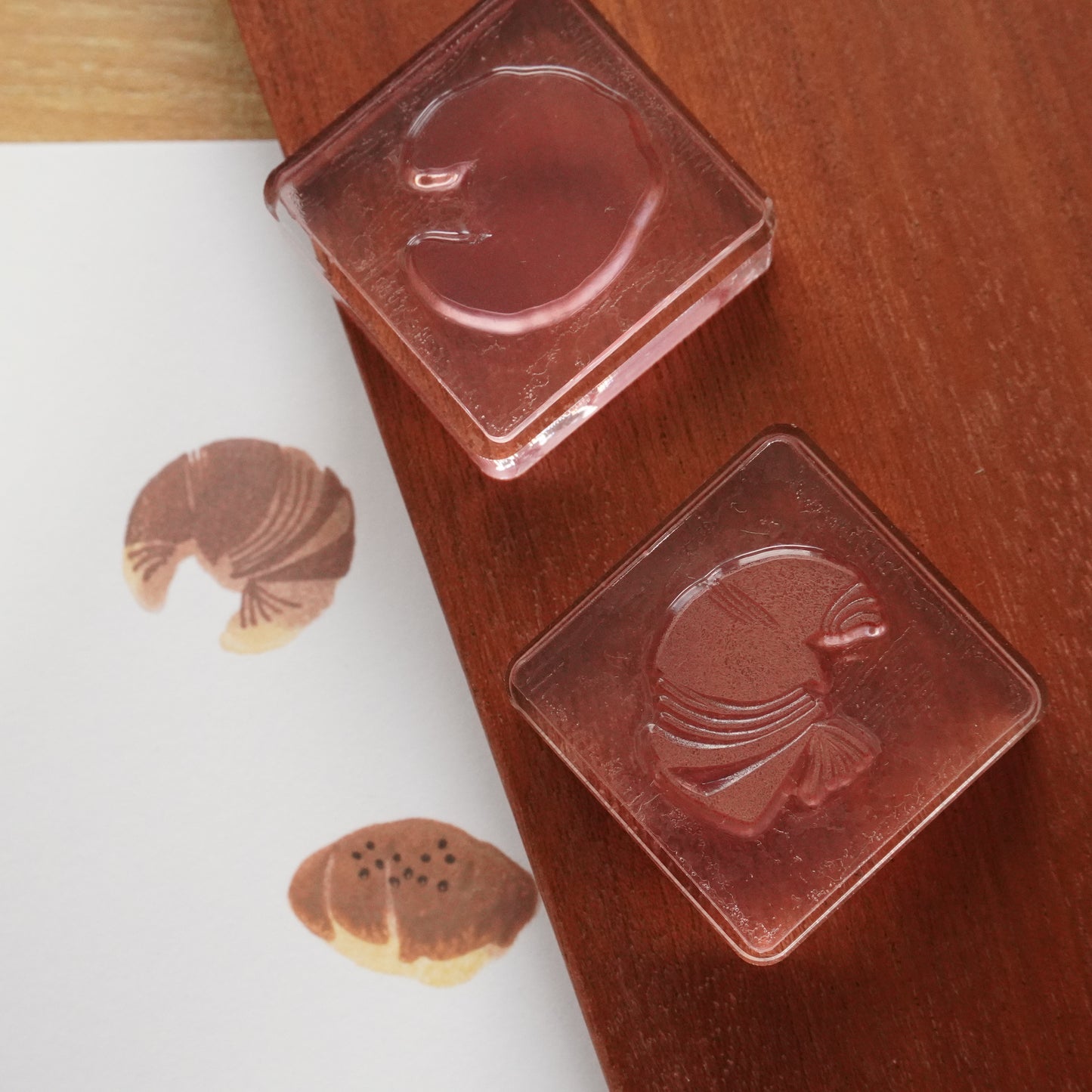 Croissant Clear Stamp Set