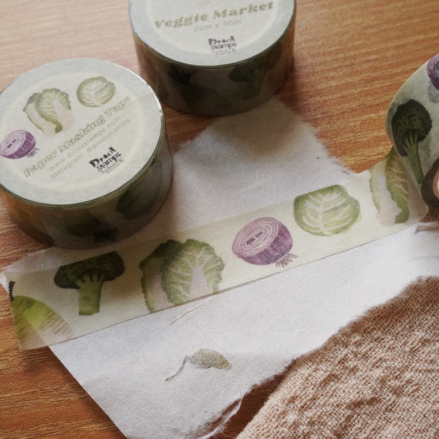 Veggies Paper Tape | Washi Tape