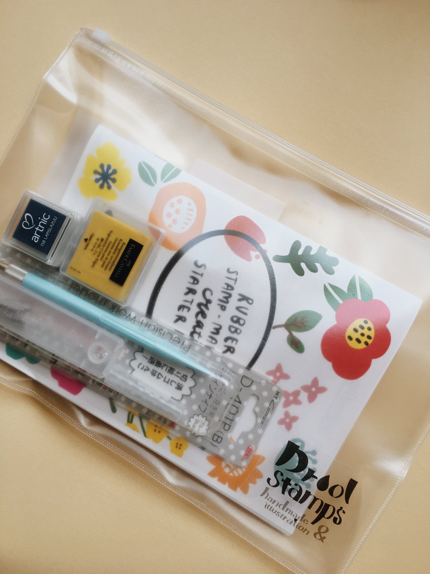 Preorder- Rubber Stamp-Making Creative Starter Kit (FREE SHIPPING)