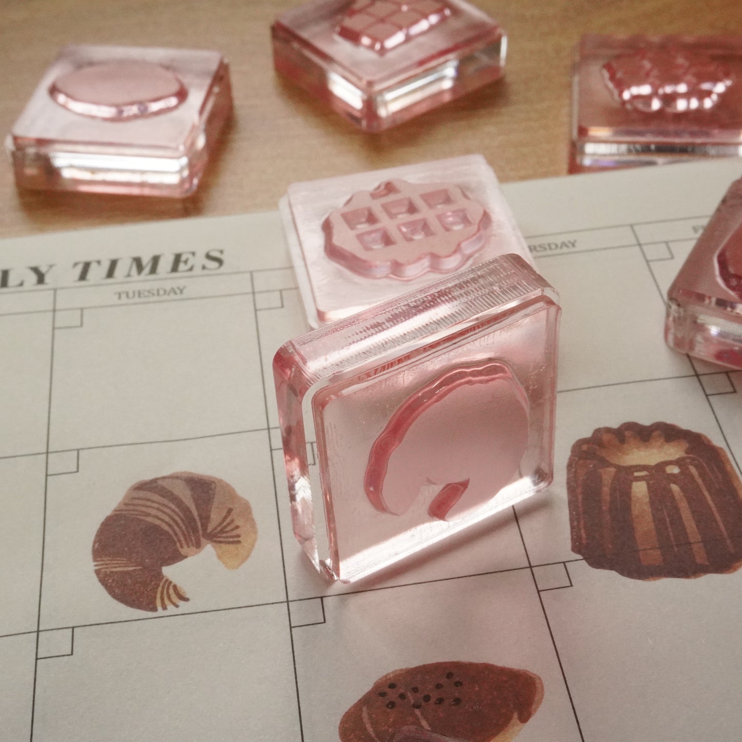 Croissant Clear Stamp Set