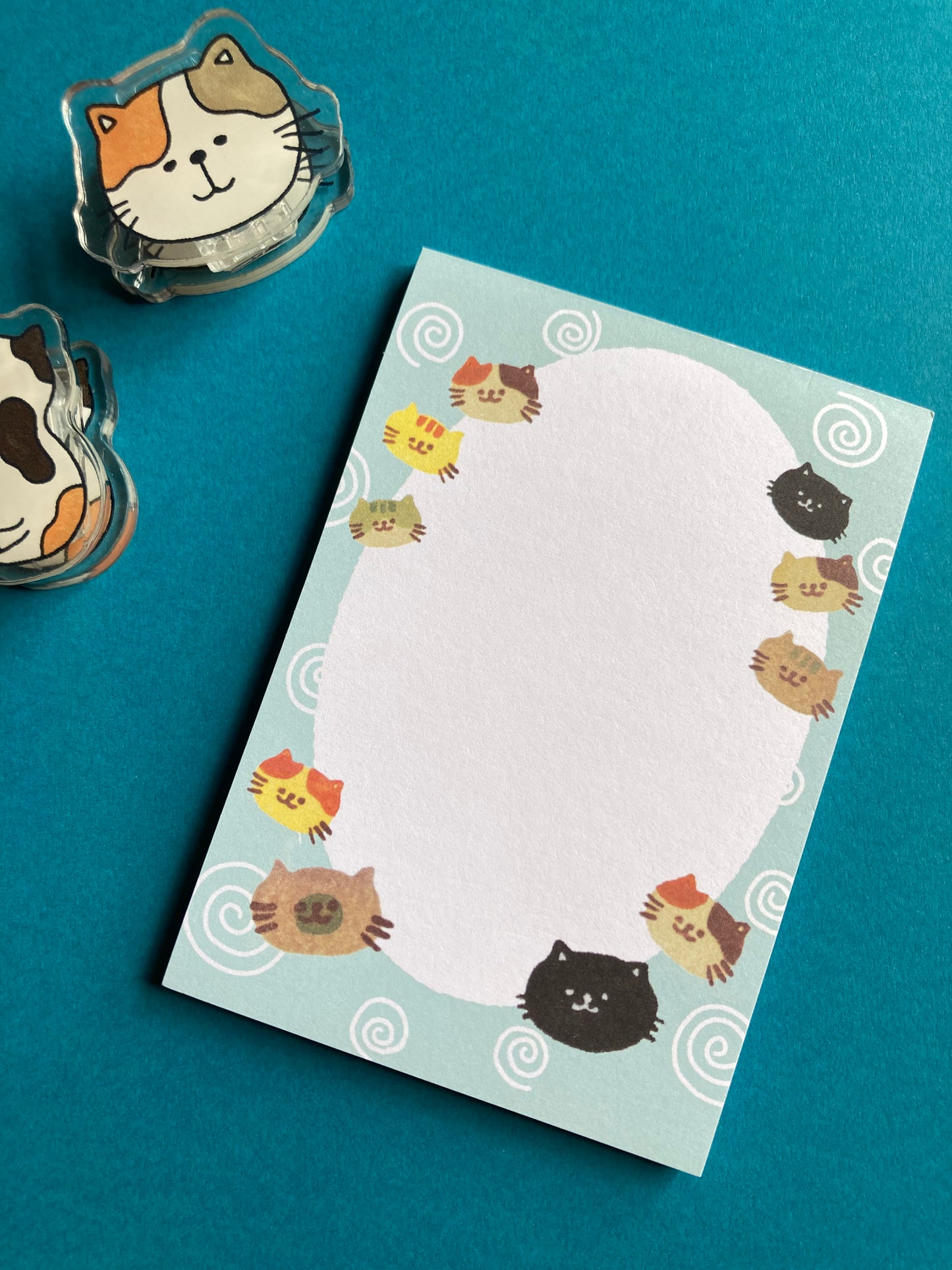Litter of Kittens Memo Pad