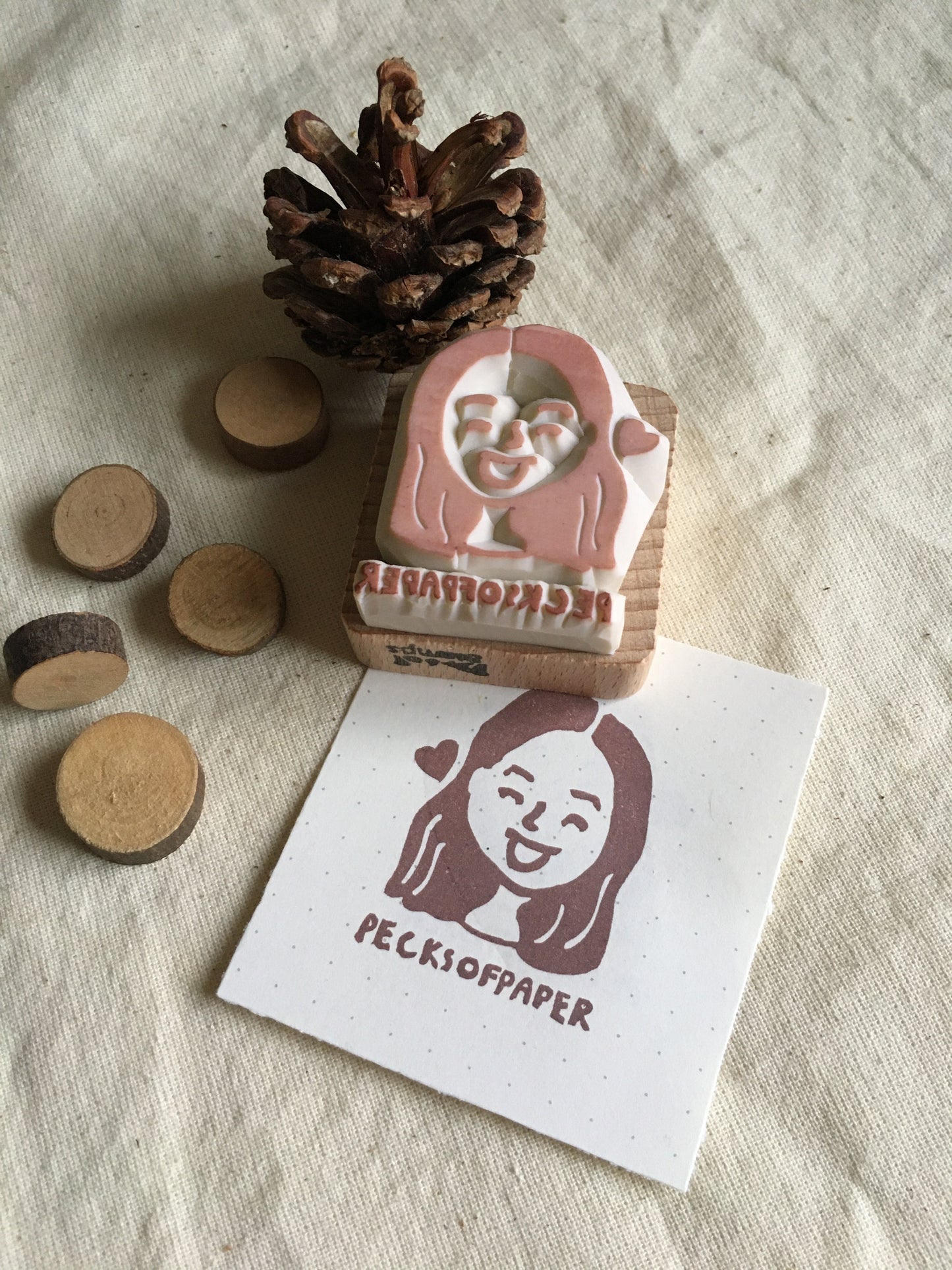Custom Portrait Stamp