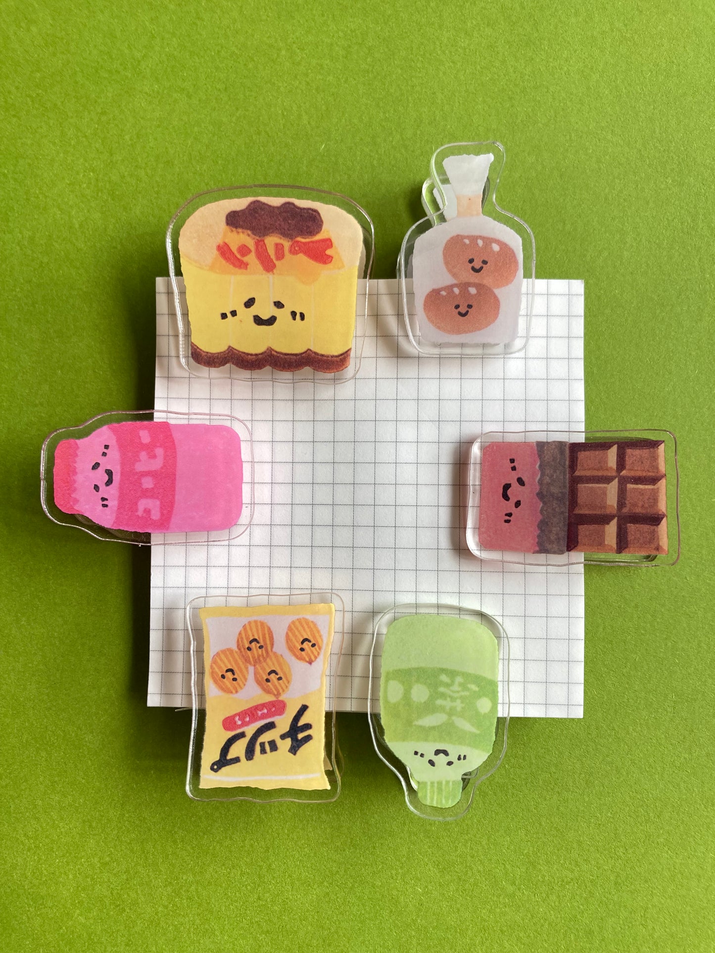 Potato Chips Acrylic Clip