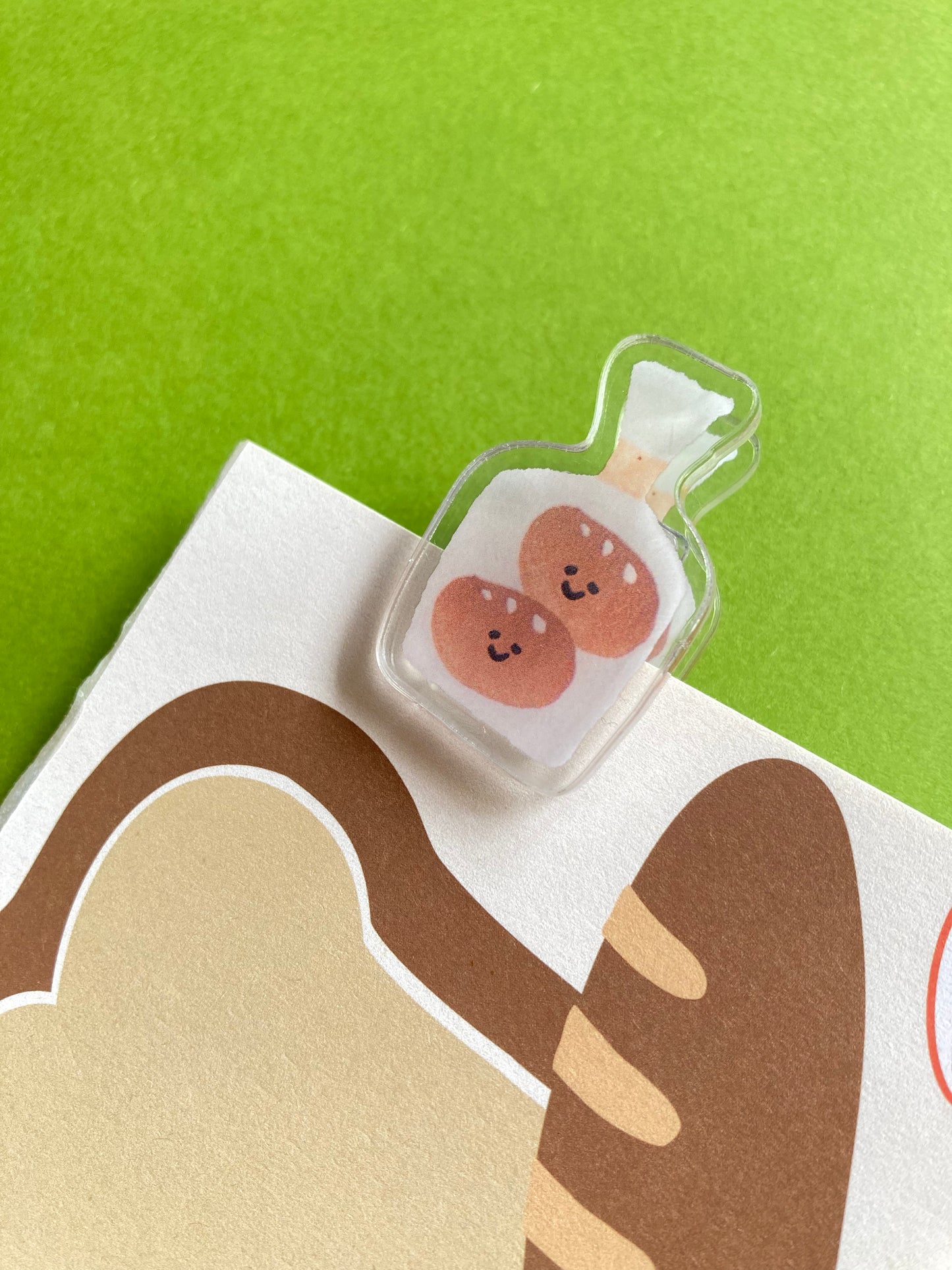 Bread In Bag Acrylic Clip
