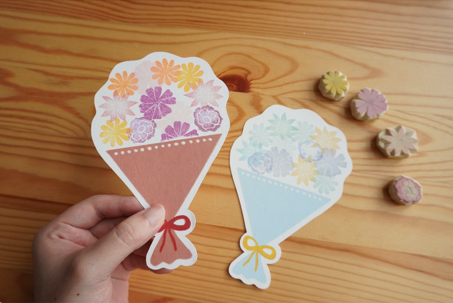 Floral Bouquet Stamp Set