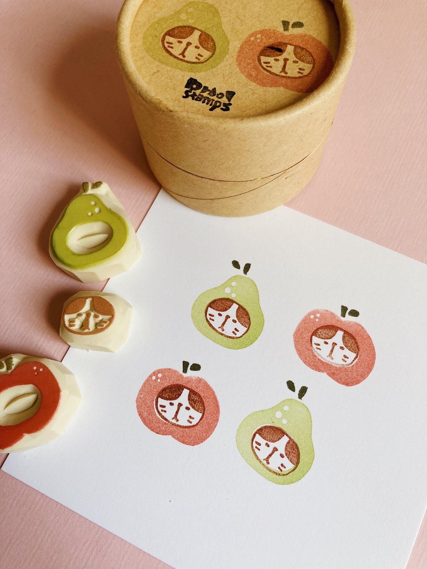 Fruity Cat Stamp Set