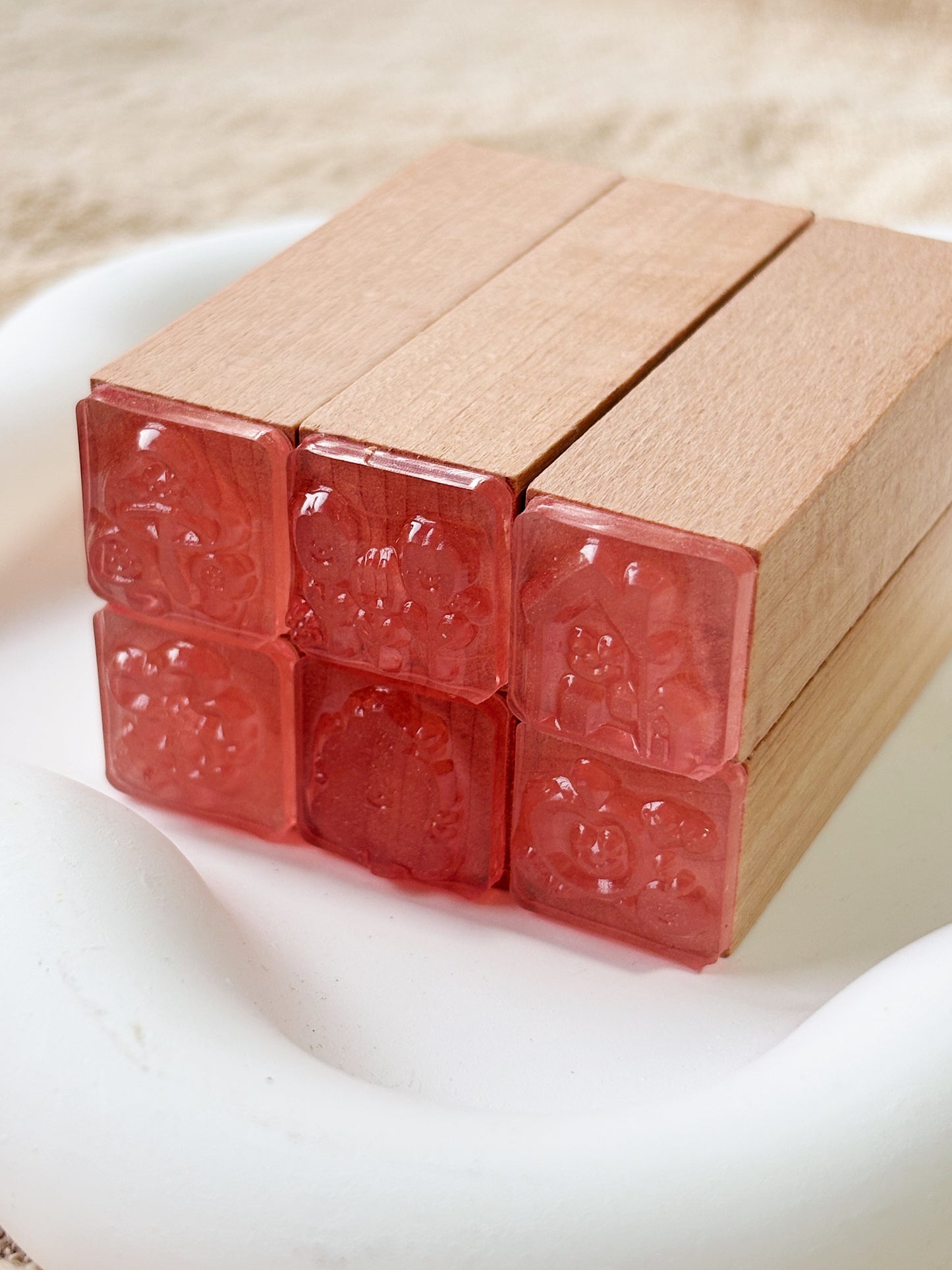 Mini Garden Wooden Stamp Set