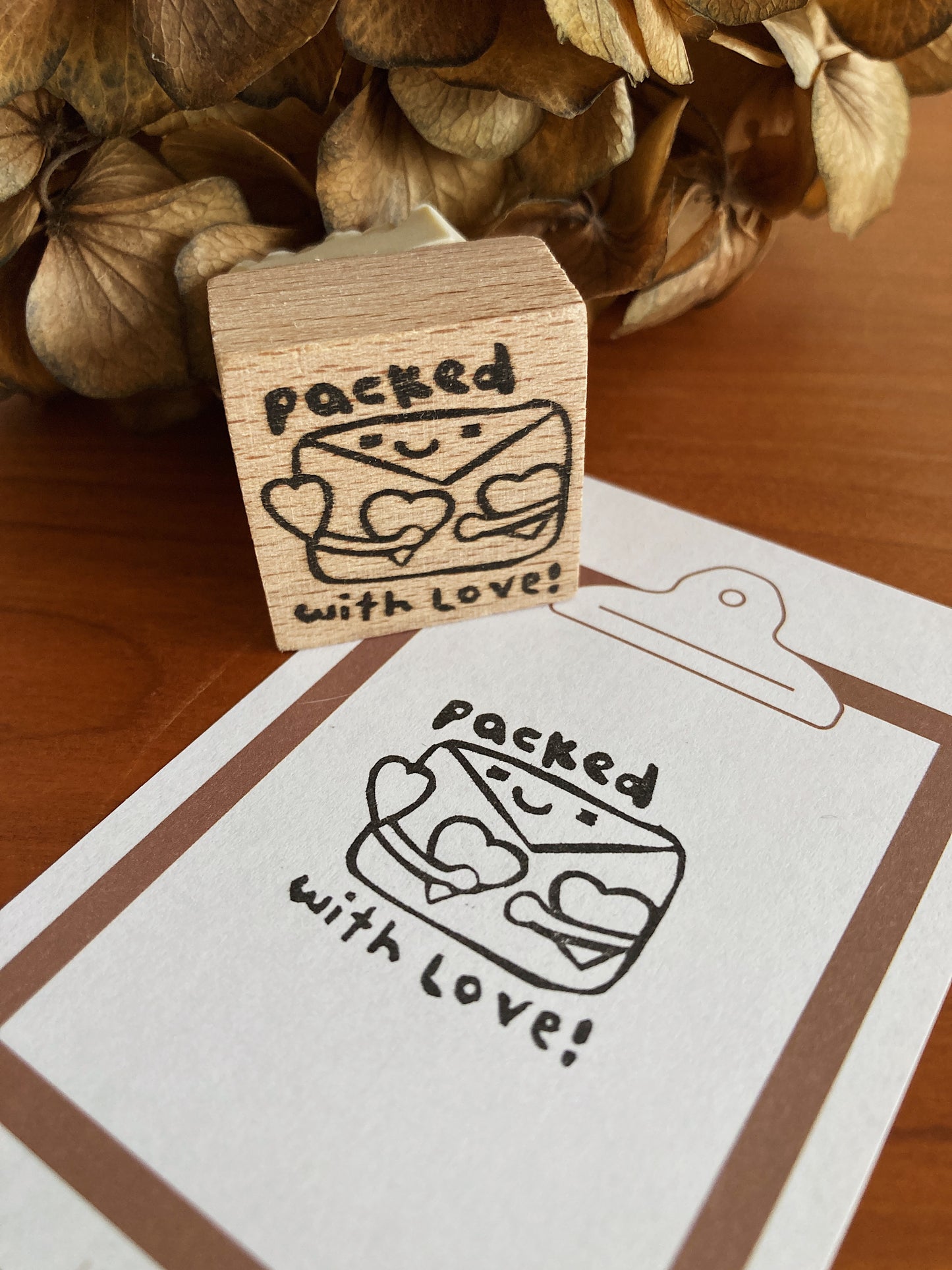 Packed With Love Mail Stamp