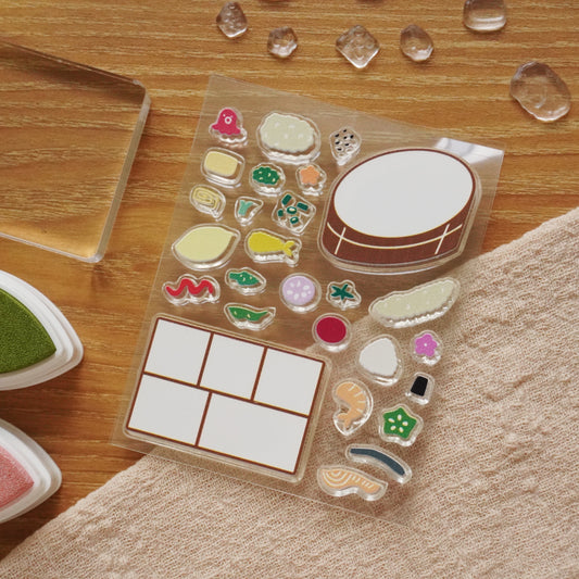 DIY Bento Acrylic Stamp Set