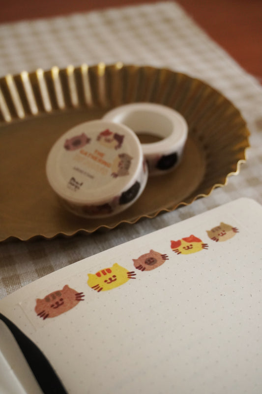The Gathering Of Paws Washi Tape