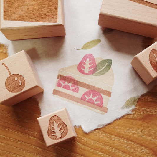 Cake Wooden Stamp Set (Preorder)
