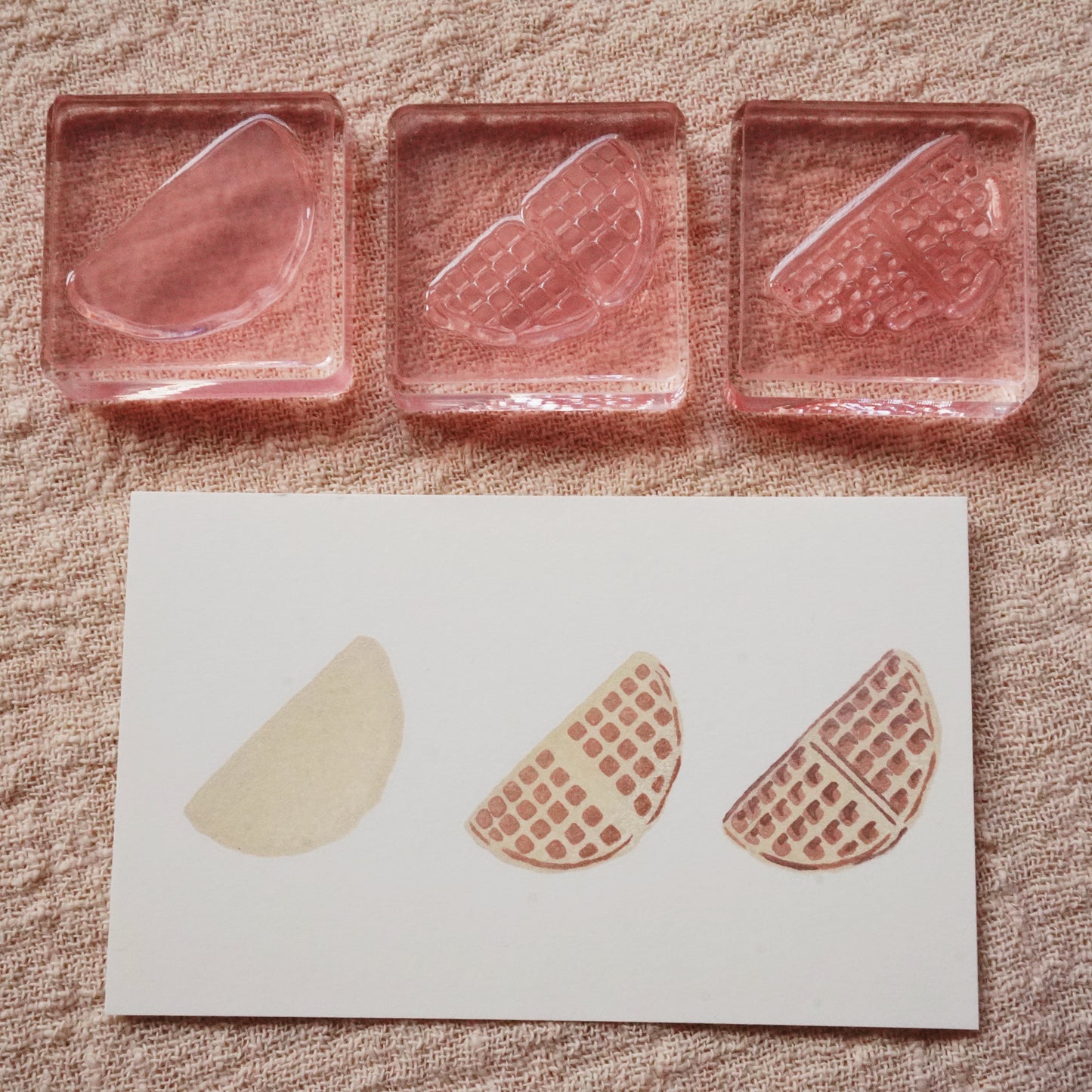 Local Waffles Clear Stamp Set