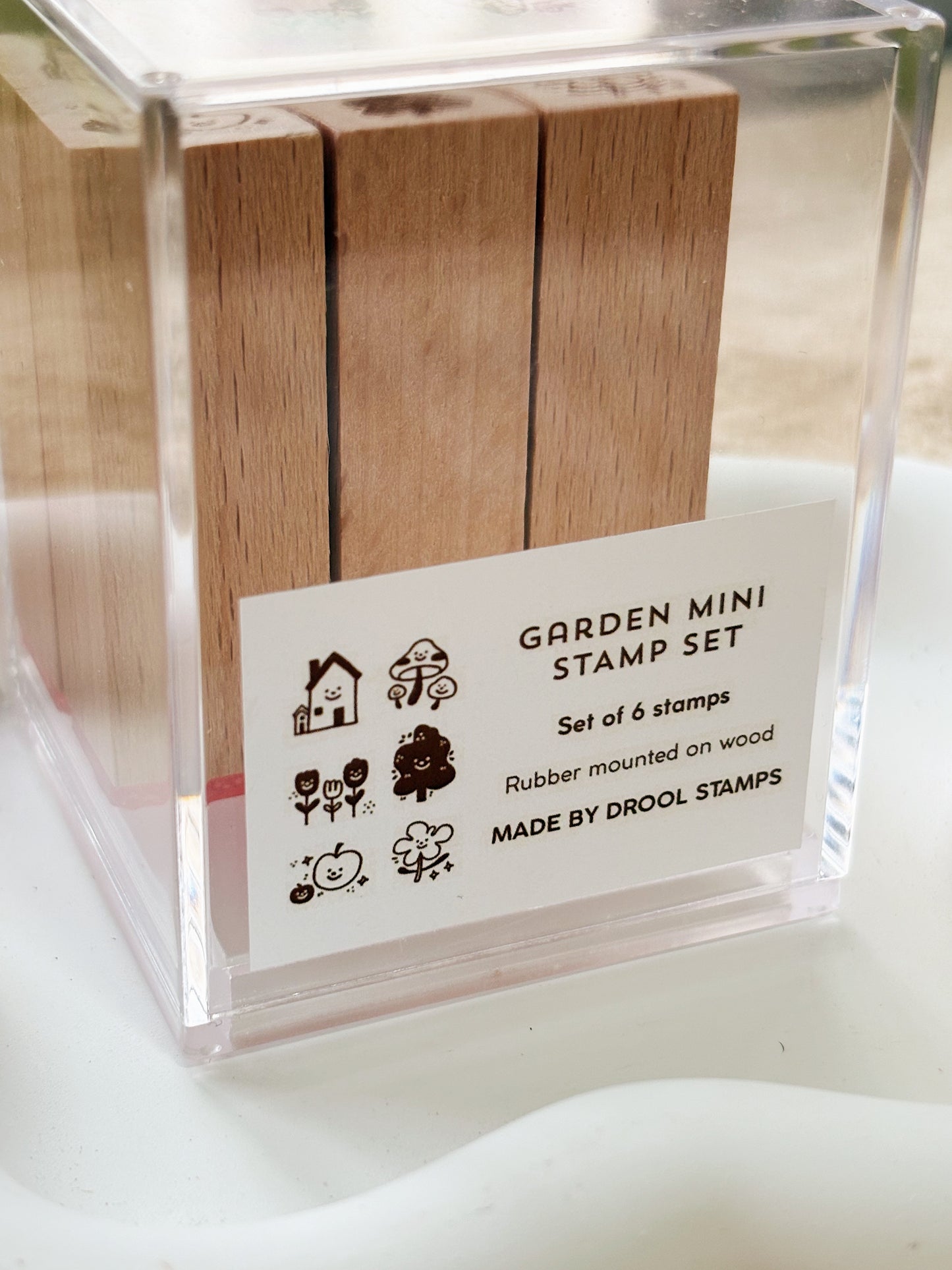 Mini Garden Wooden Stamp Set