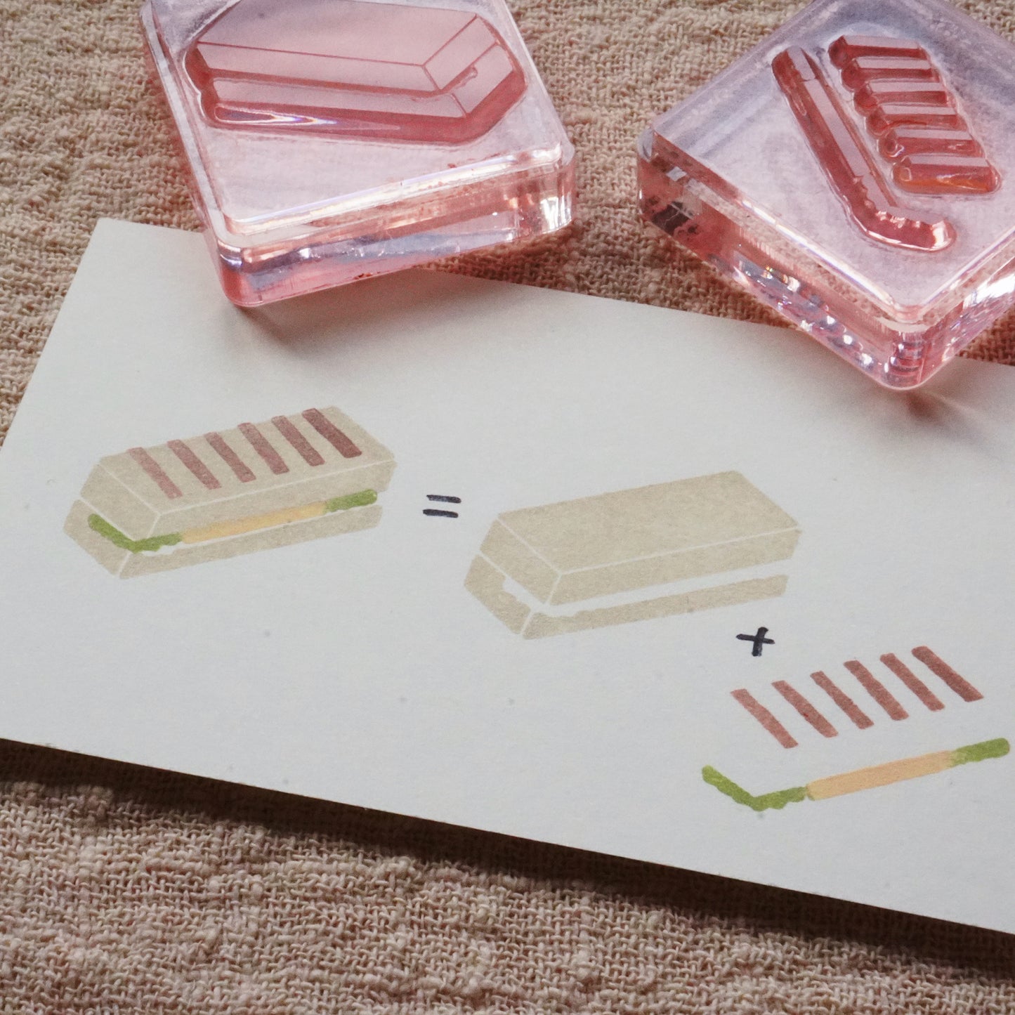 Kaya Toast Clear Stamp Set