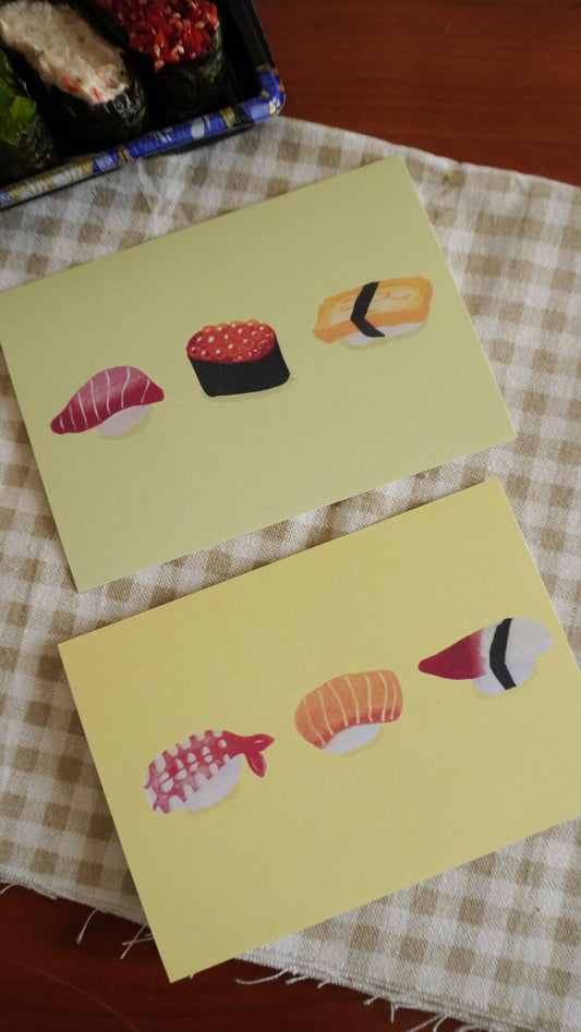 Sushi Snuggle Card Set (Set of 2)