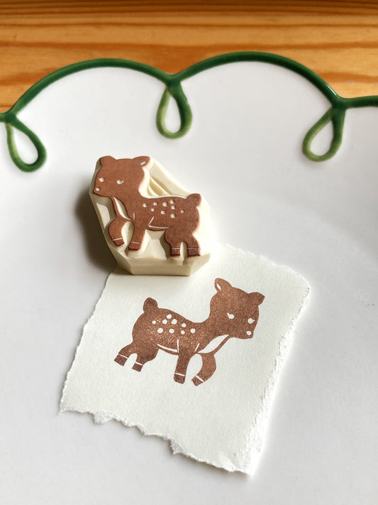 Deer Rubber Stamp