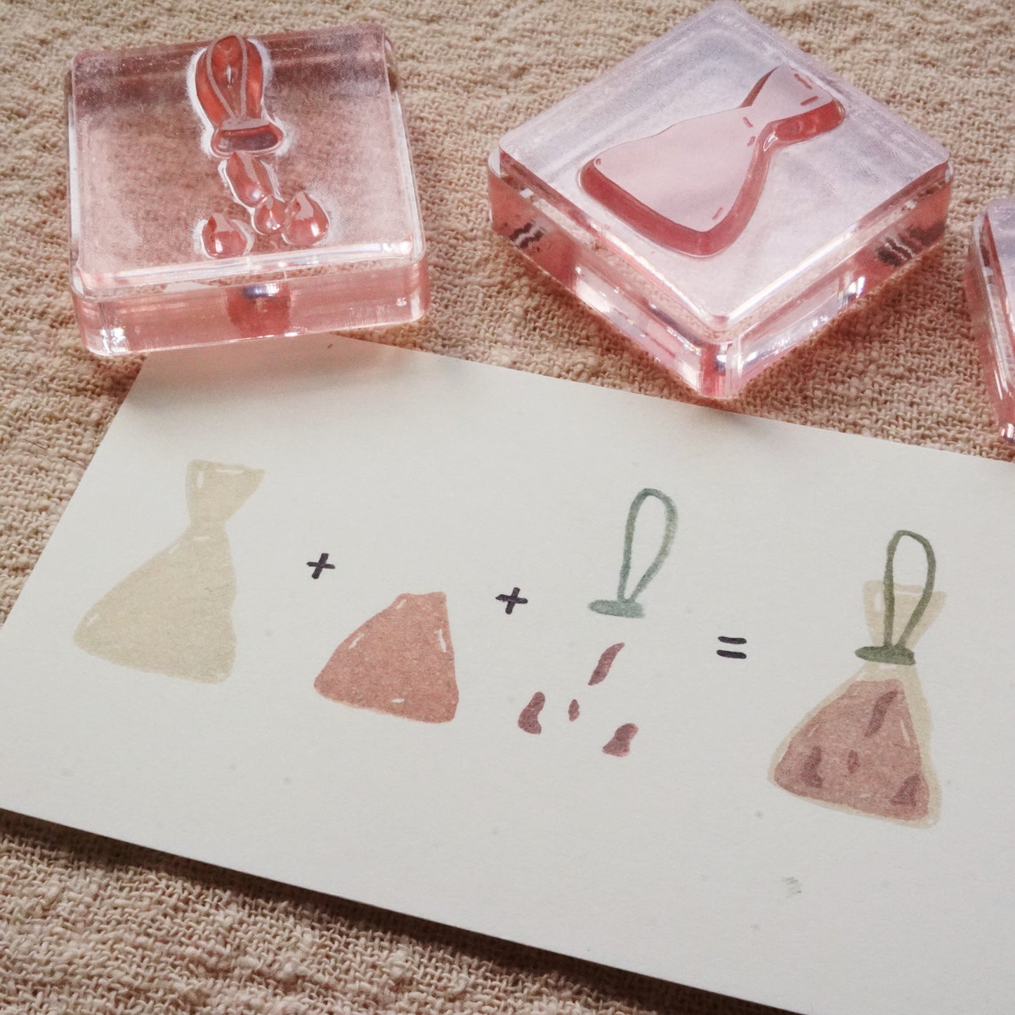Tapau Kopi Clear Stamp Set