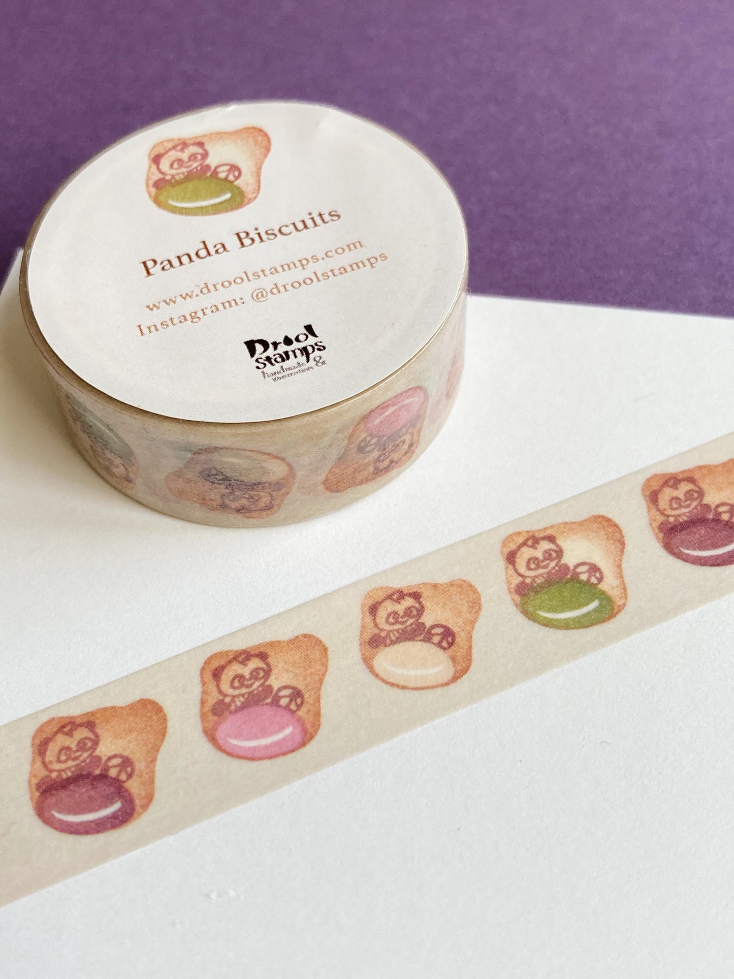 Panda Biscuits Paper Tape | Washi Tape