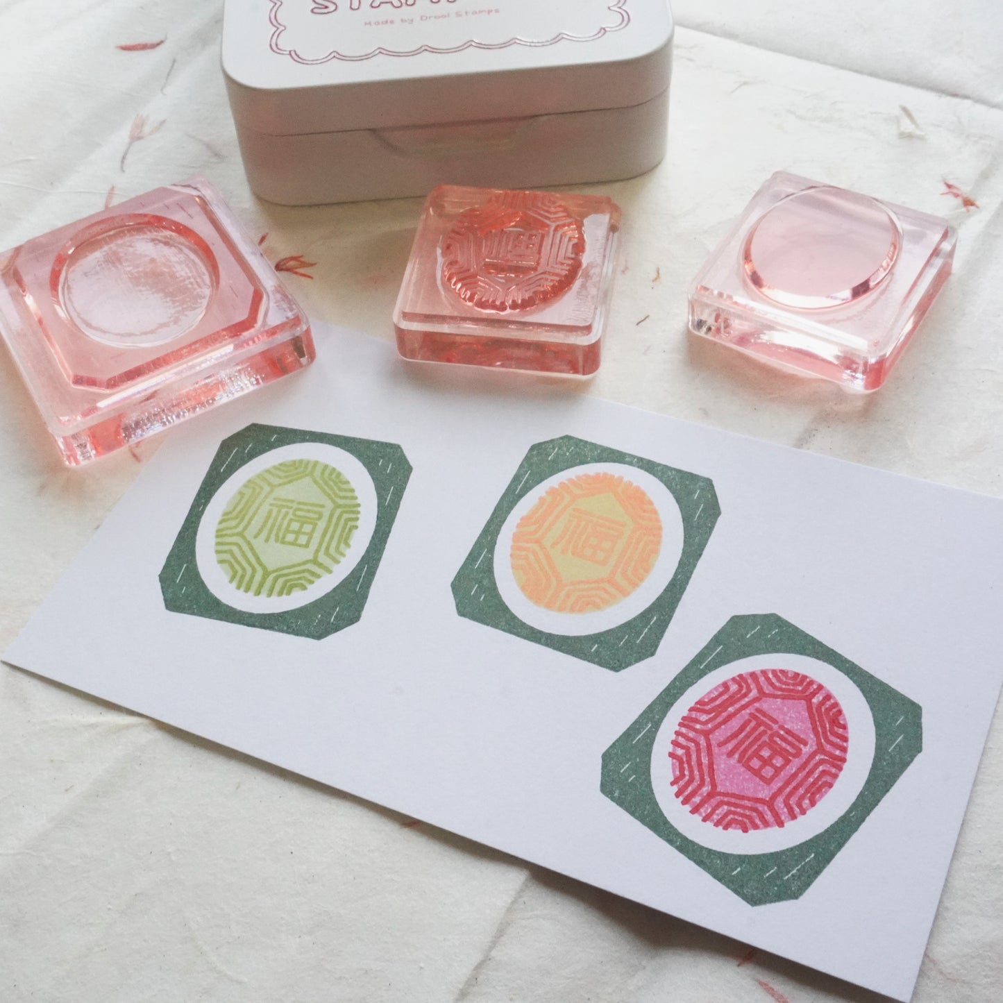 Ang Ku Kueh Layered Stamp Set