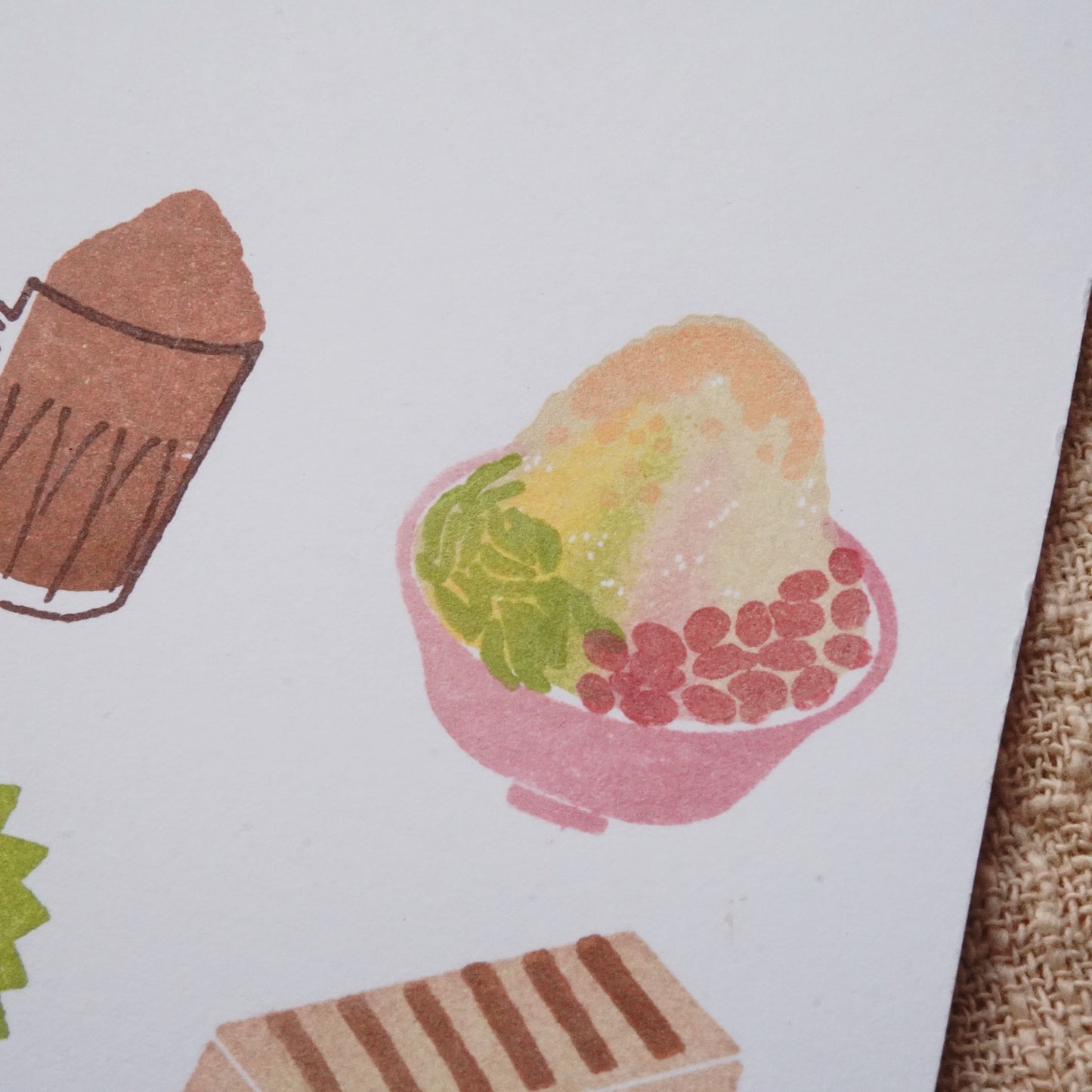 Ice Kacang Clear Stamp Set