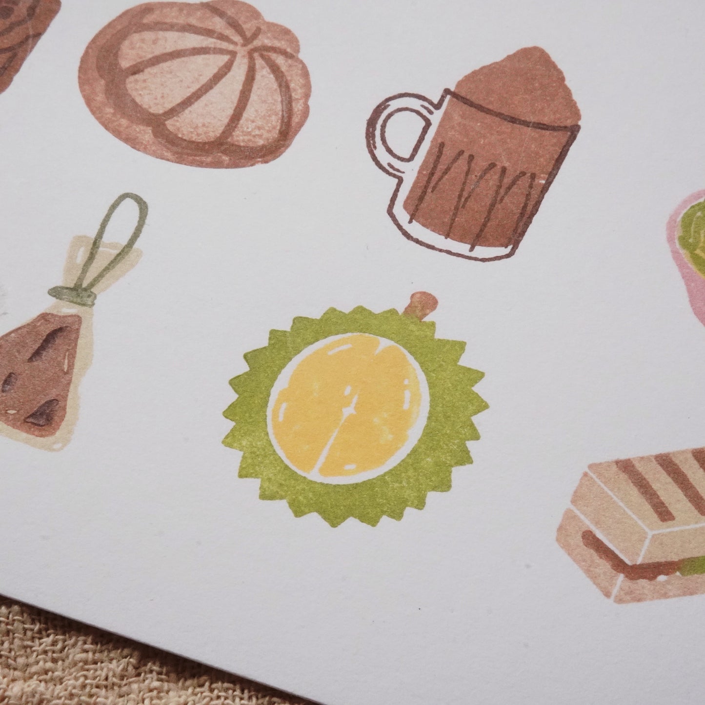 Durian Clear Stamp Set