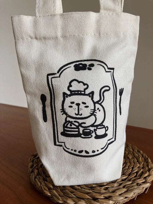 Chef Cat Mini Tote