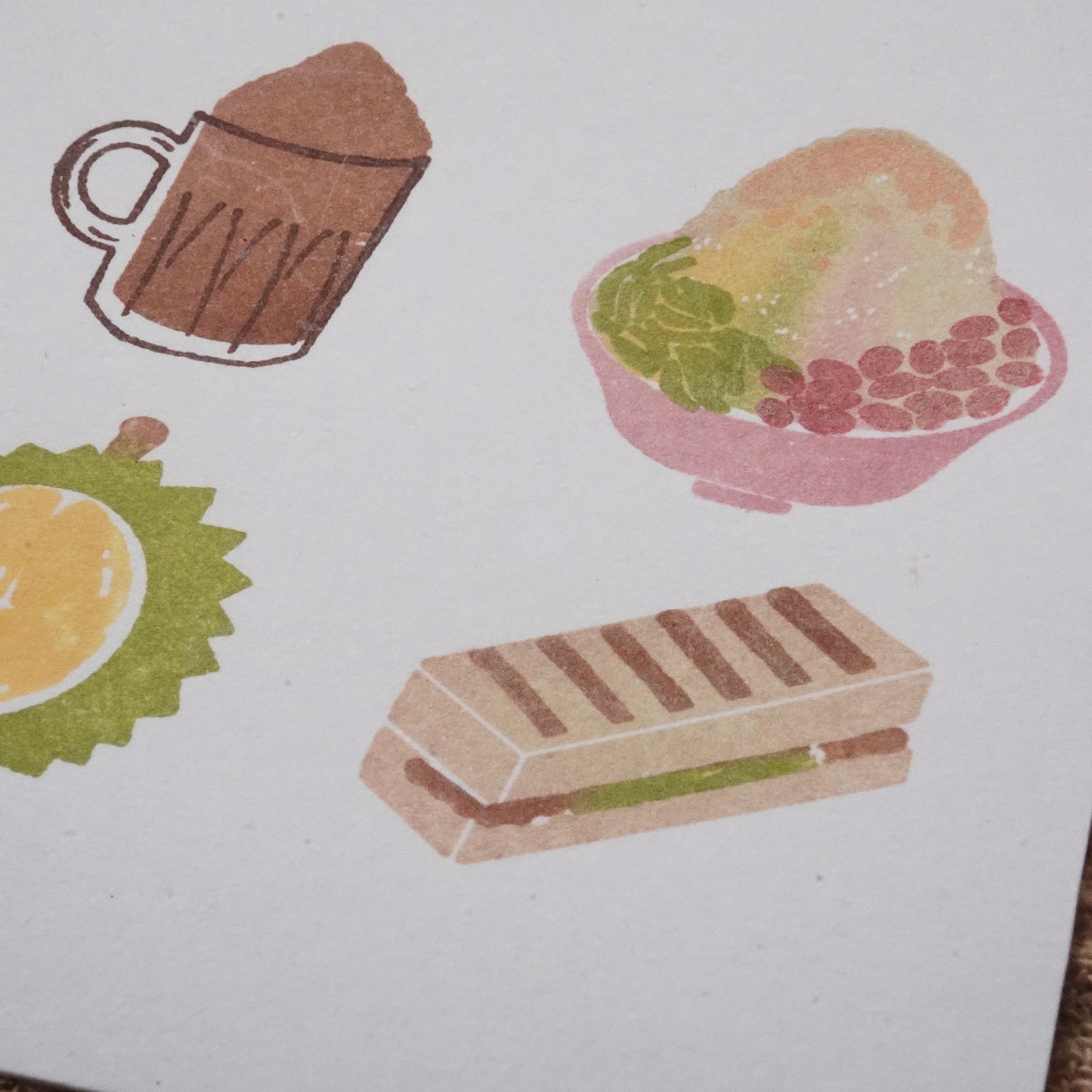 Kaya Toast Clear Stamp Set
