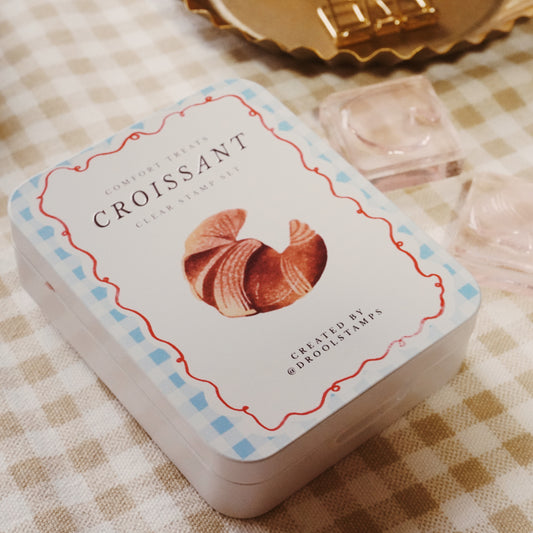 Croissant Clear Stamp Set