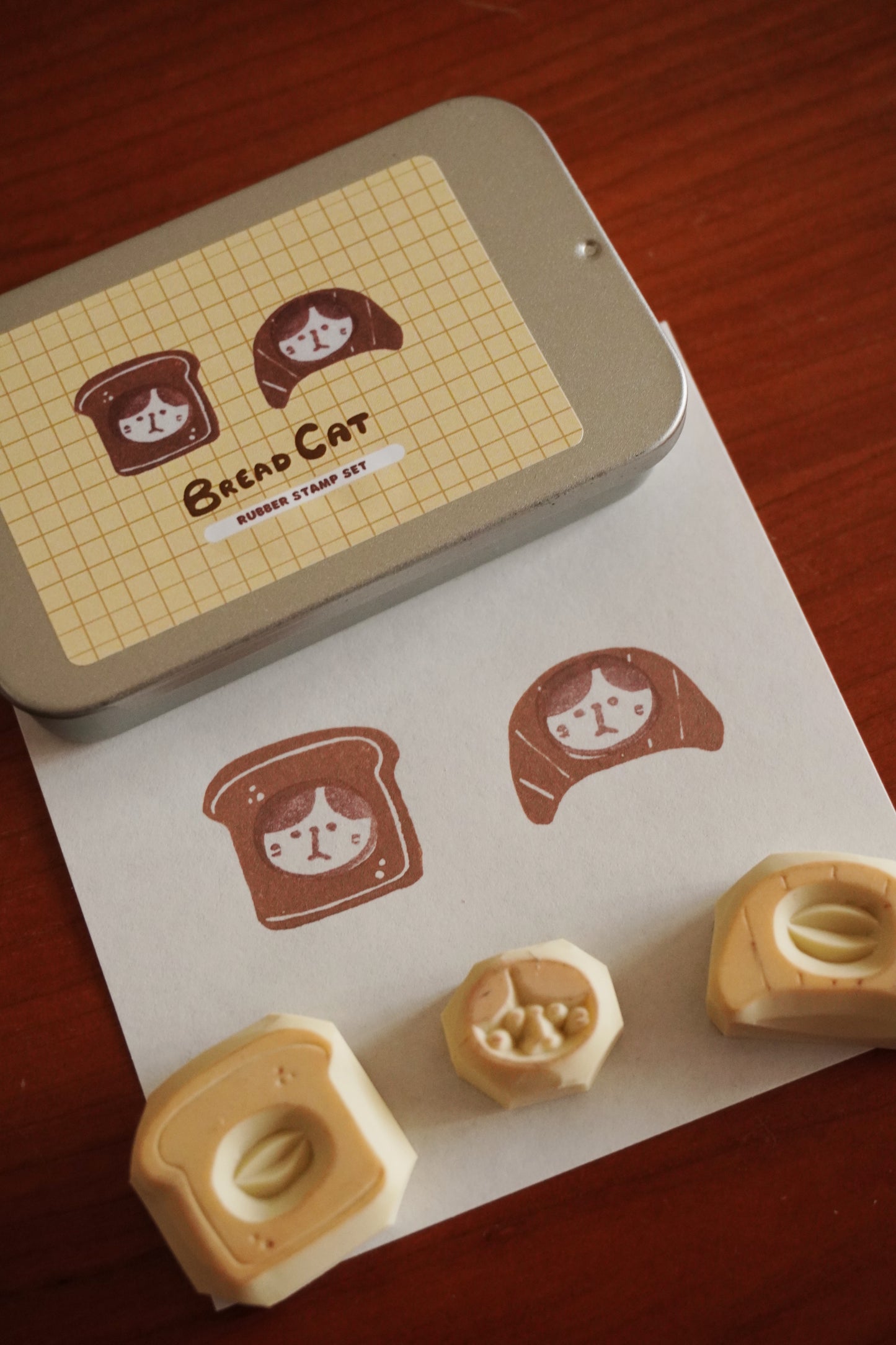 Bread Cat Stamp Set