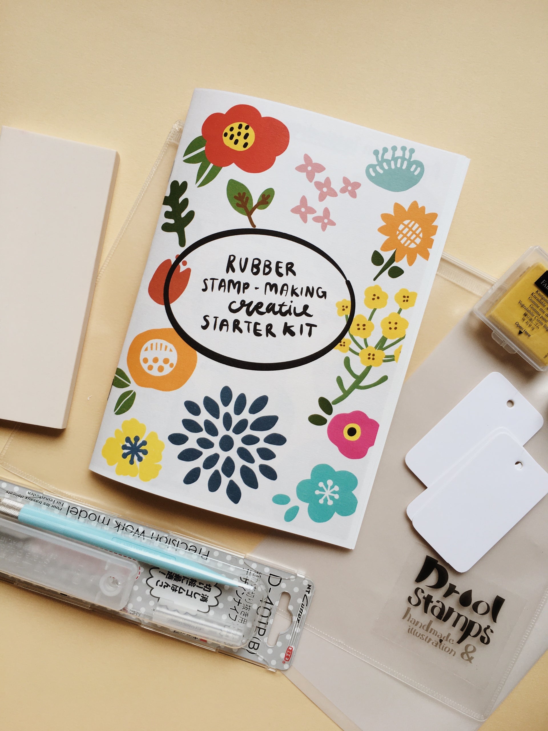 Preorder- Rubber Stamp-Making Creative Starter Kit (FREE SHIPPING) –  DroolStamps