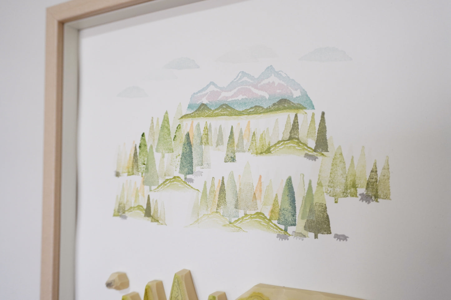 'Rejuvenated Forest' Frame Art