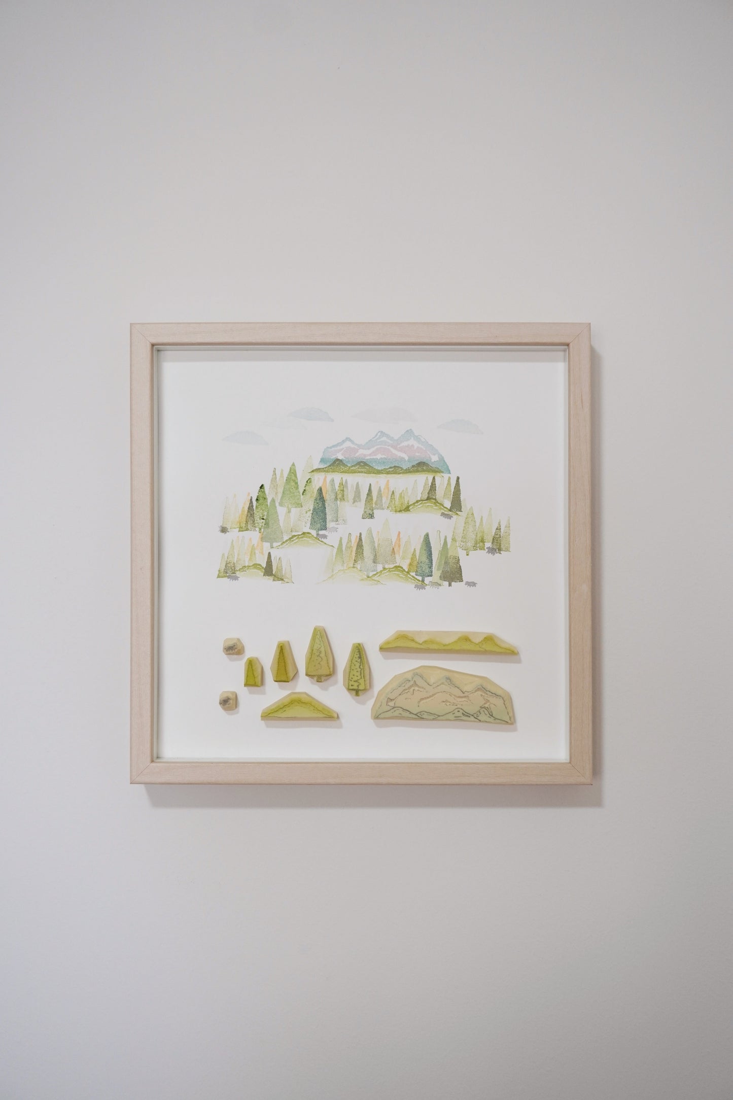 'Rejuvenated Forest' Frame Art