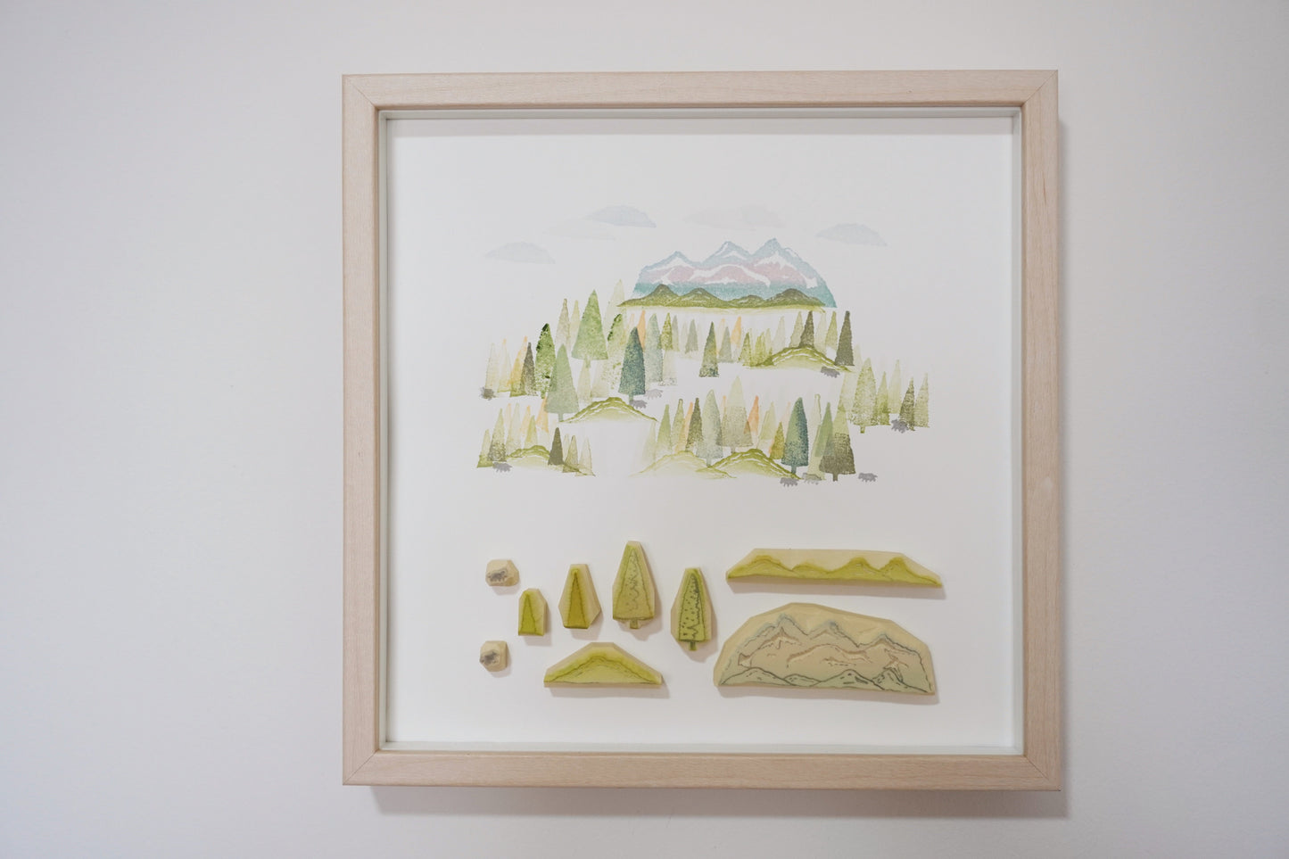 'Rejuvenated Forest' Frame Art