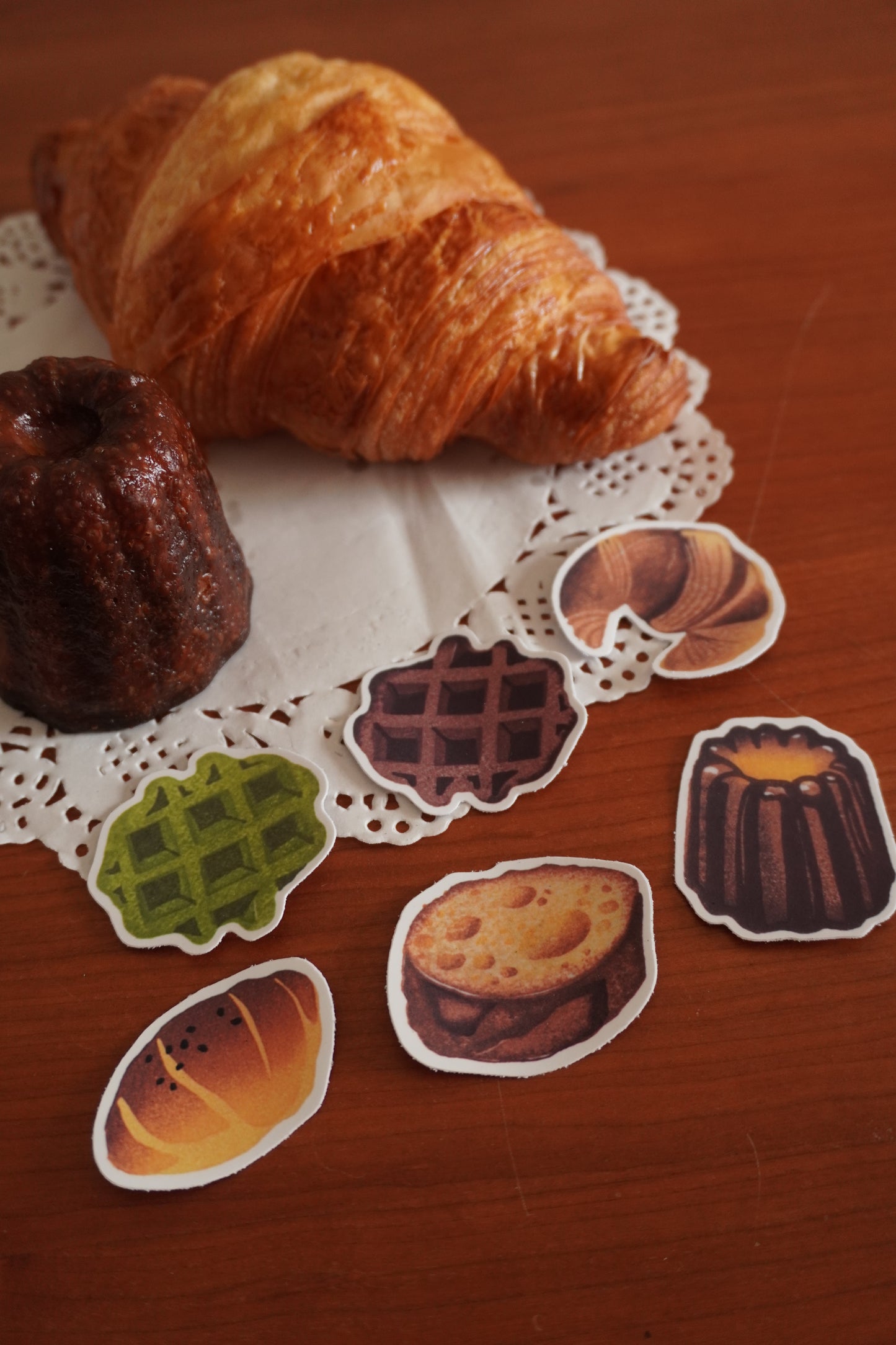 Chocolate Waffle Sticker