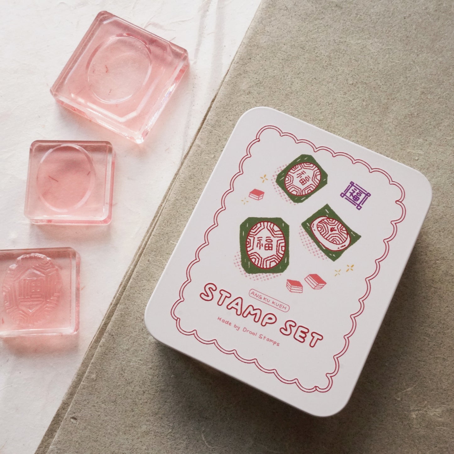 Ang Ku Kueh Layered Stamp Set