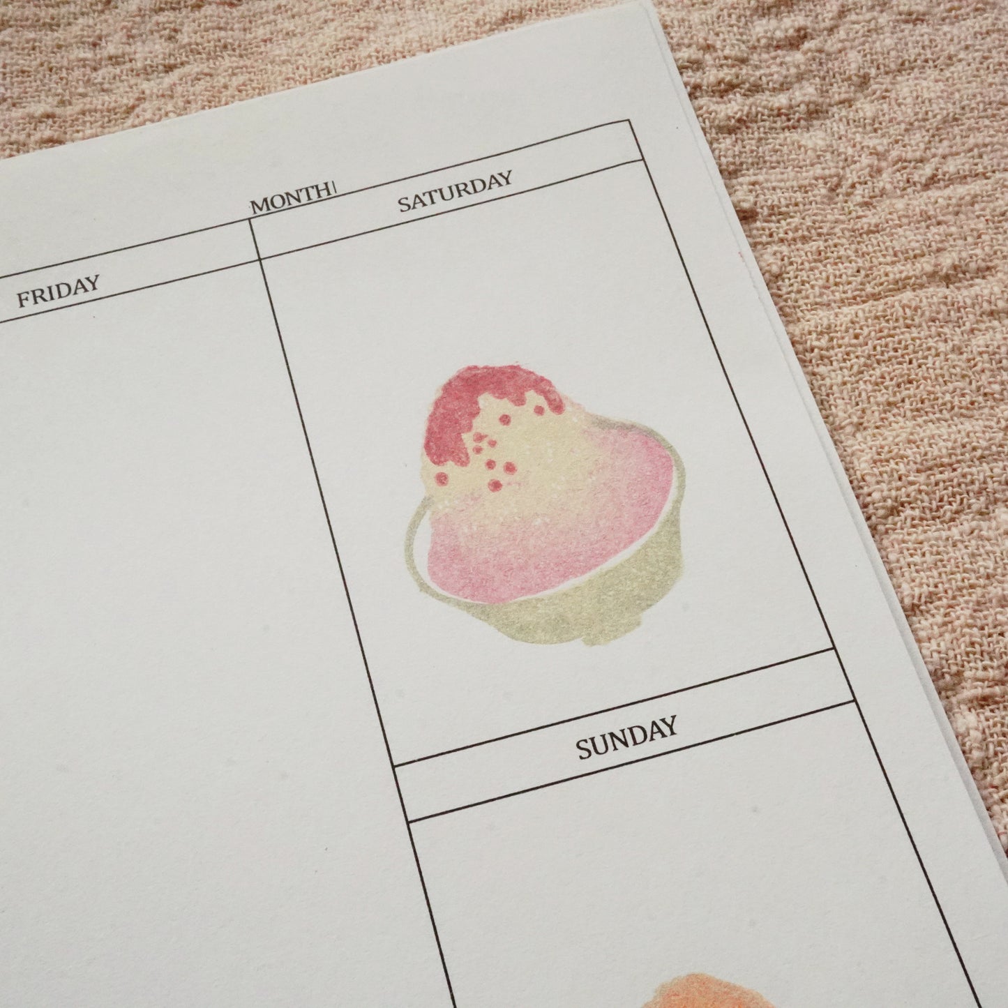 Ice Kacang Clear Stamp Set