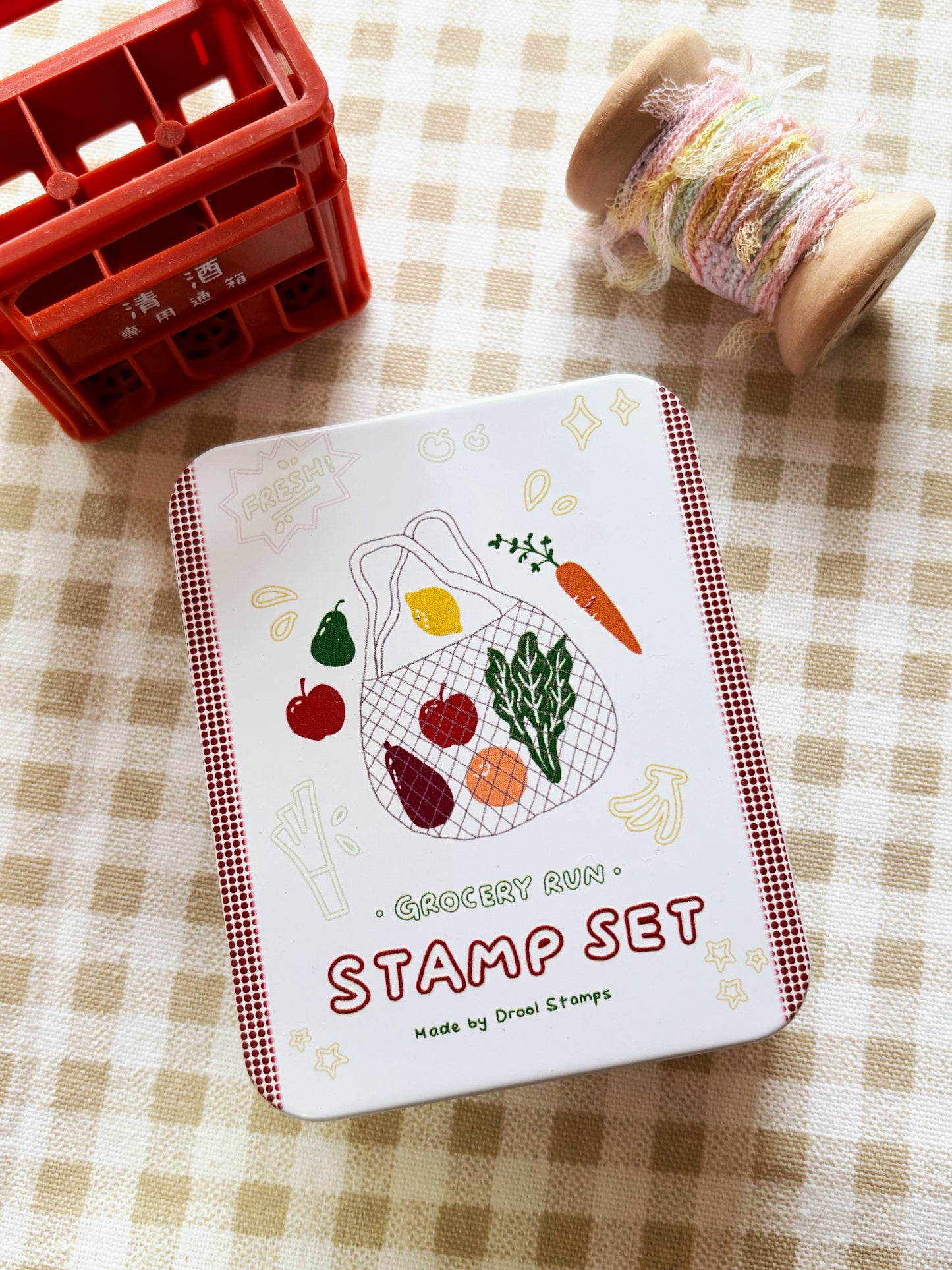 Grocery Layered Stamp Set