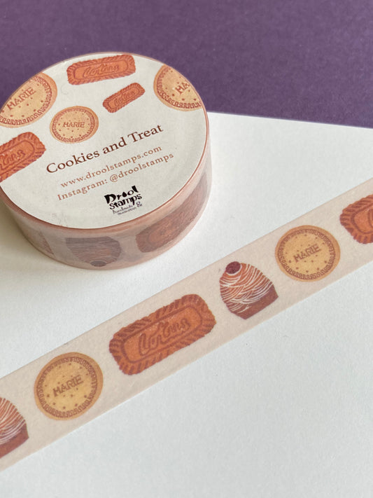 Cookies & Treat Paper Tape | Washi Tape